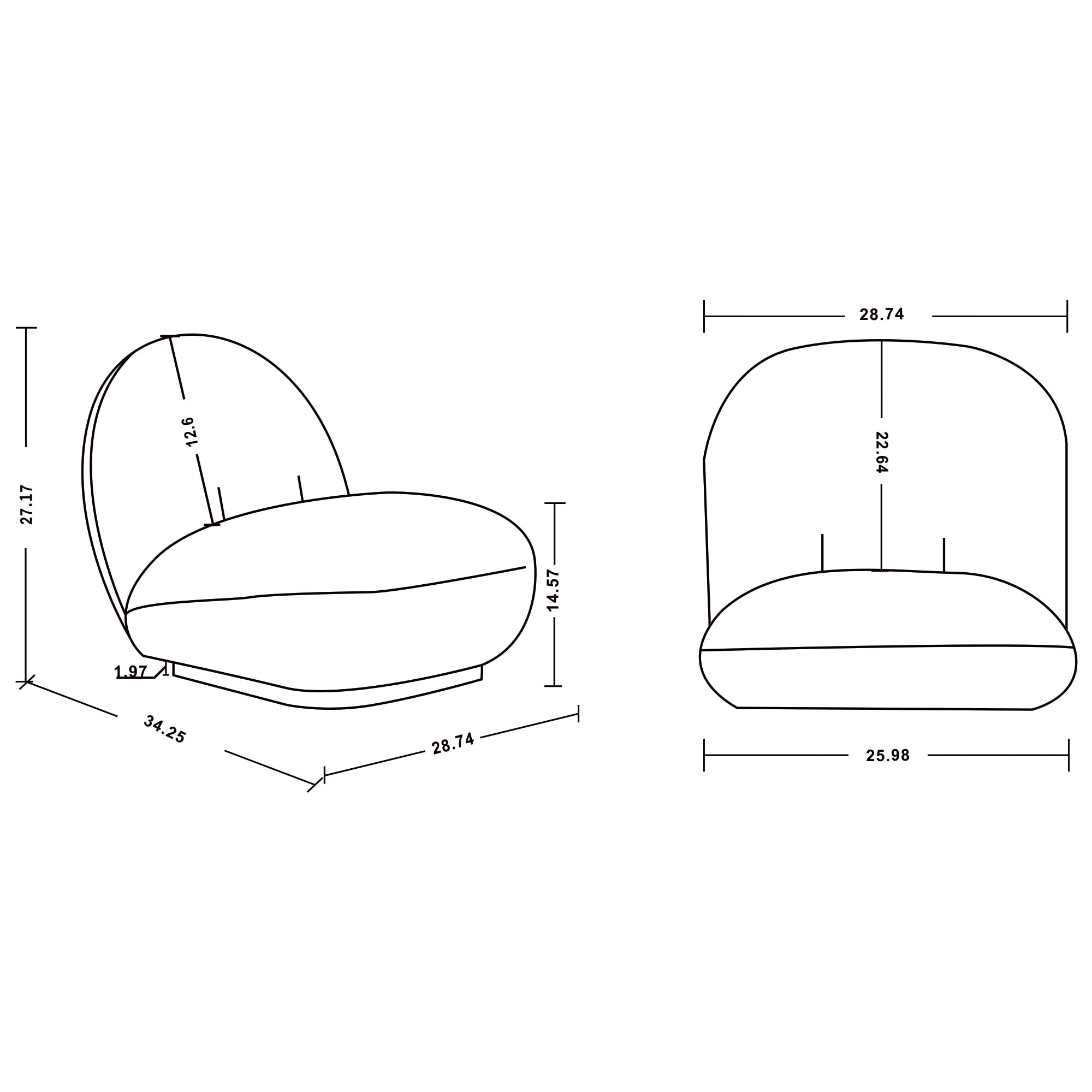 Manhattan Comfort 2-AC059-WH chairs - View #3