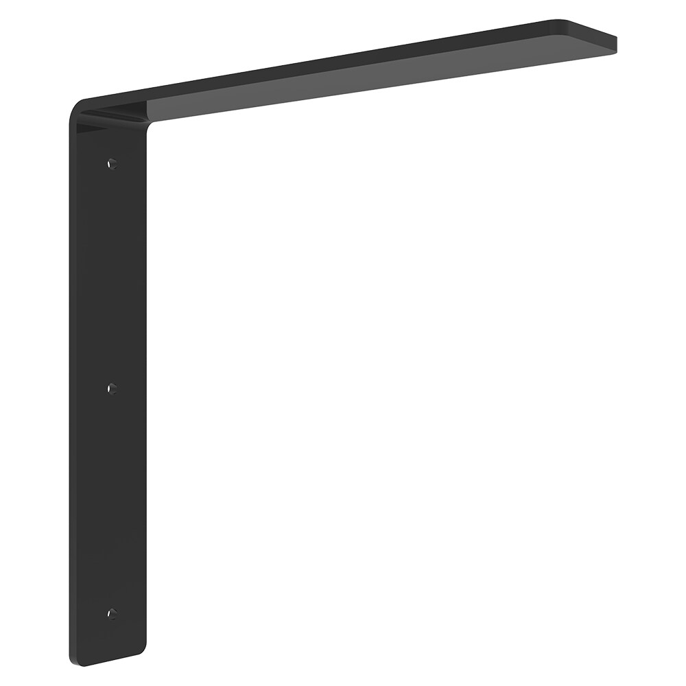 Federal Brace 30057 Freedom 16-in x 2-in x 16-in-Gauge Black Steel Countertop Support Bracket
