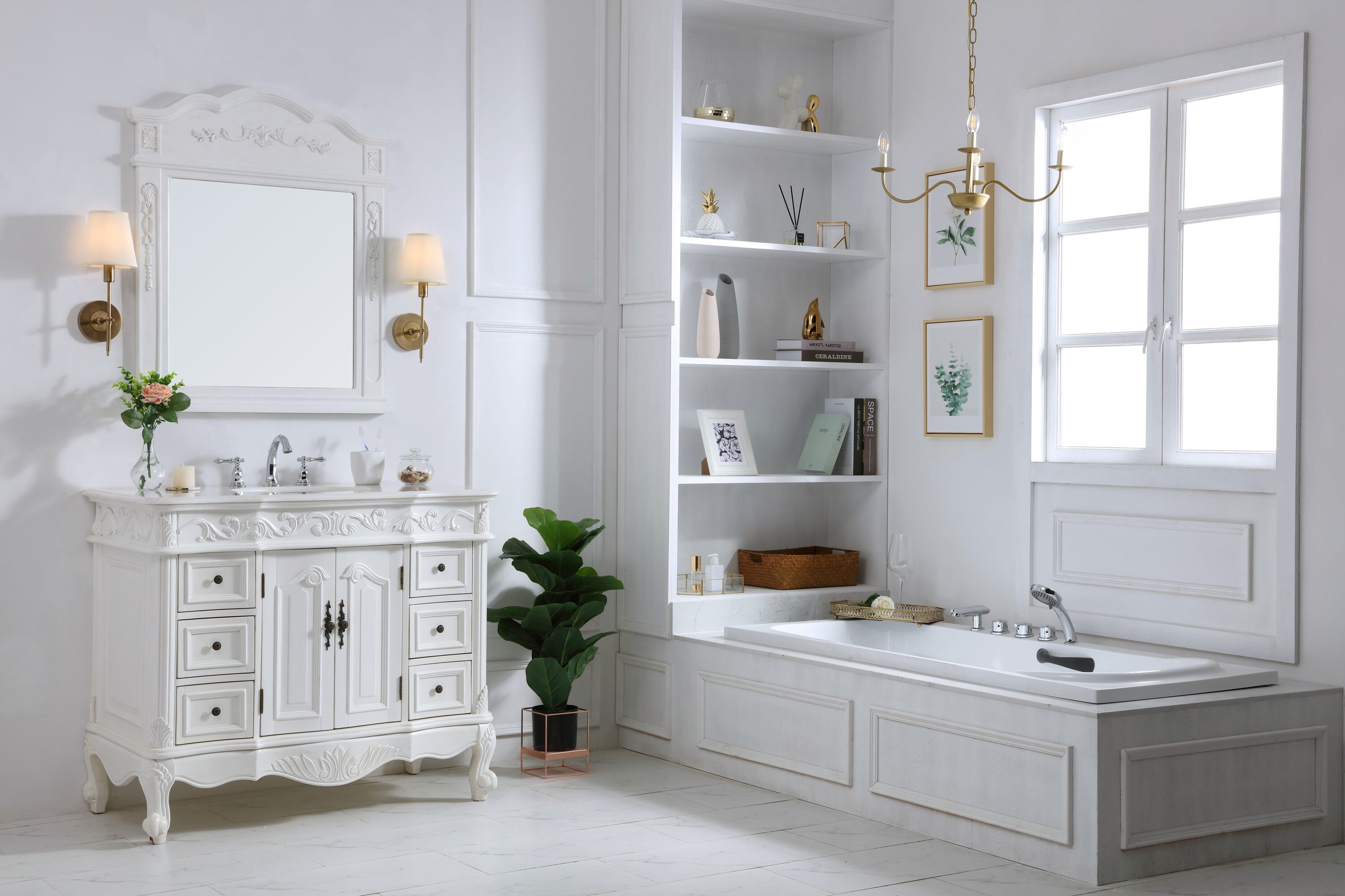Elegant Decor FI116442AW Bath-Vanity-Combo - View #9