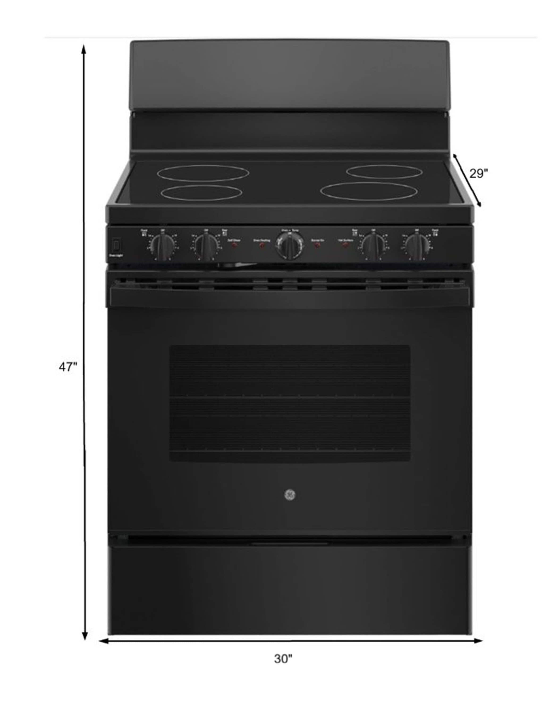 GE JB480DYBB Freestanding-Electric-Ranges - View #10