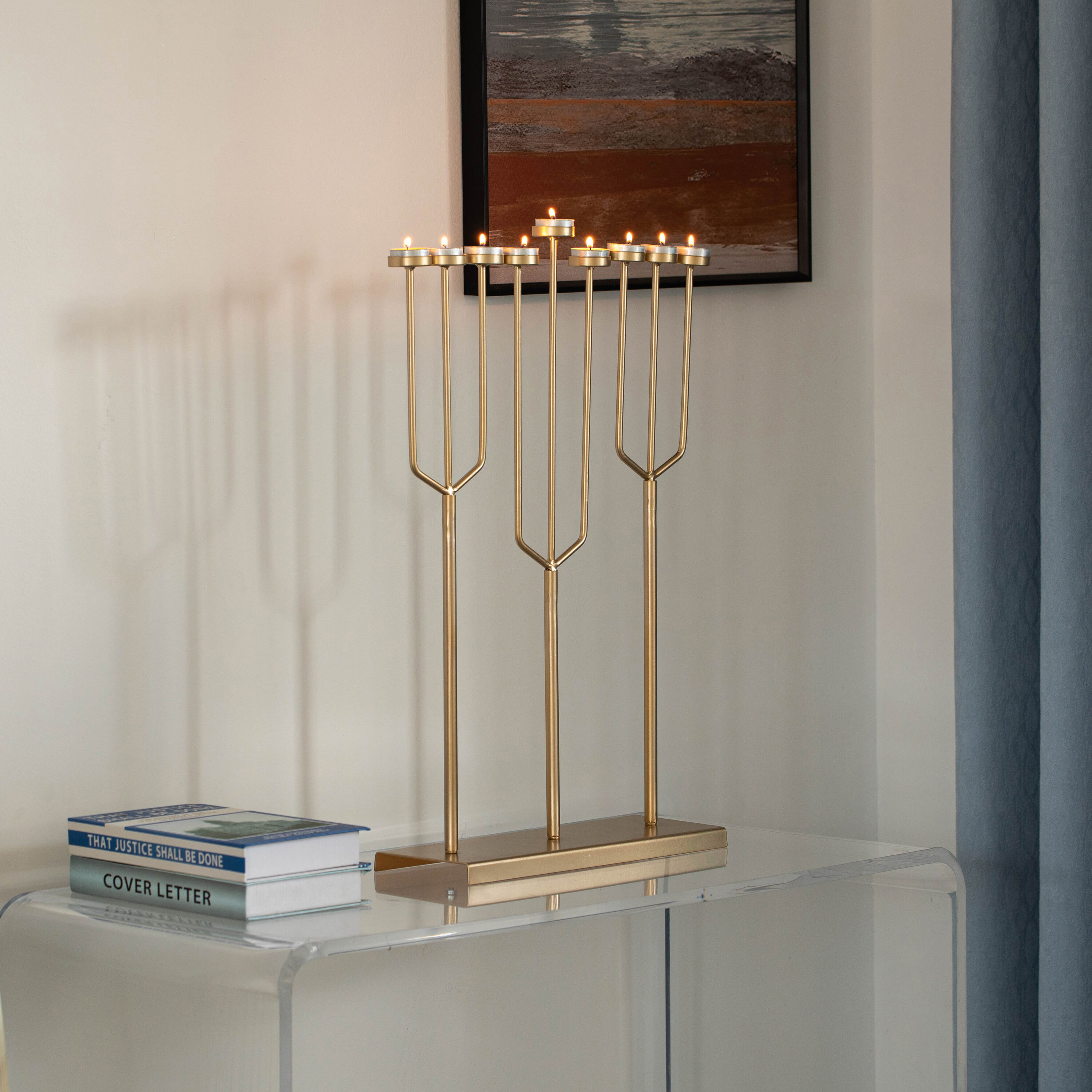 Vintiquewise QI004643.DG.S Indoor-Hanakkah-Decor - View #2