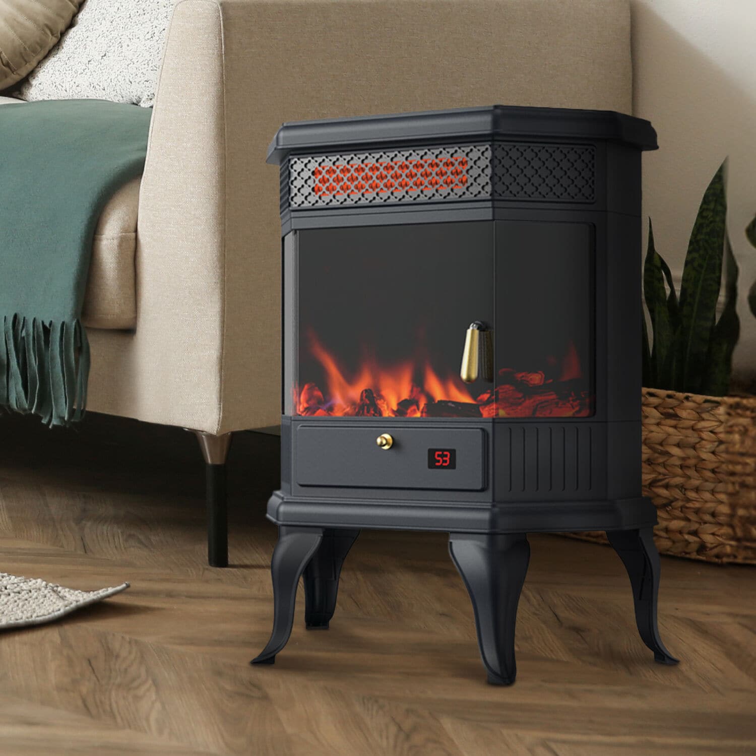 Lifesmart HT1209 Electric-Fireplaces - View #6