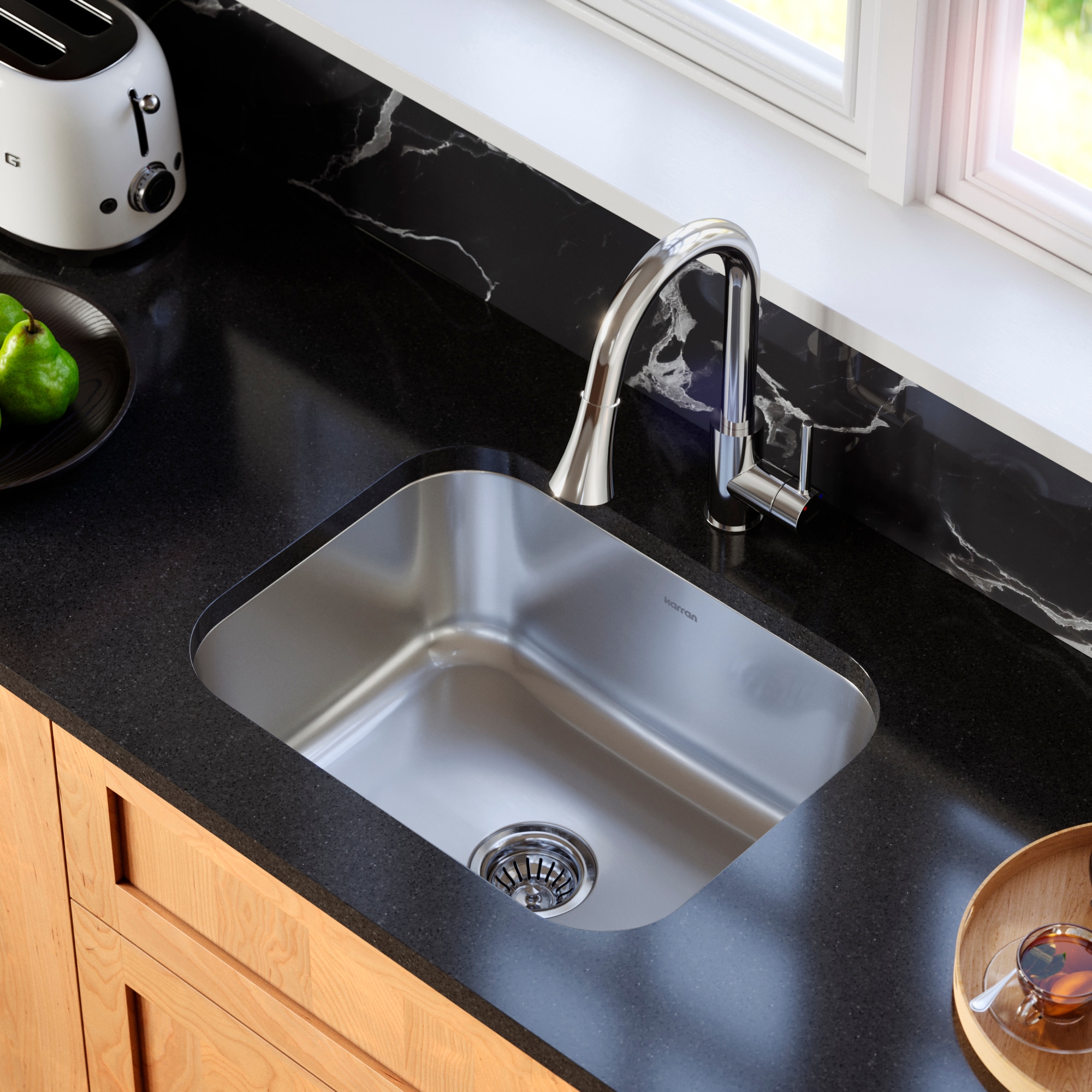 Karran PU27-PK1 Kitchen-Sinks - View #3