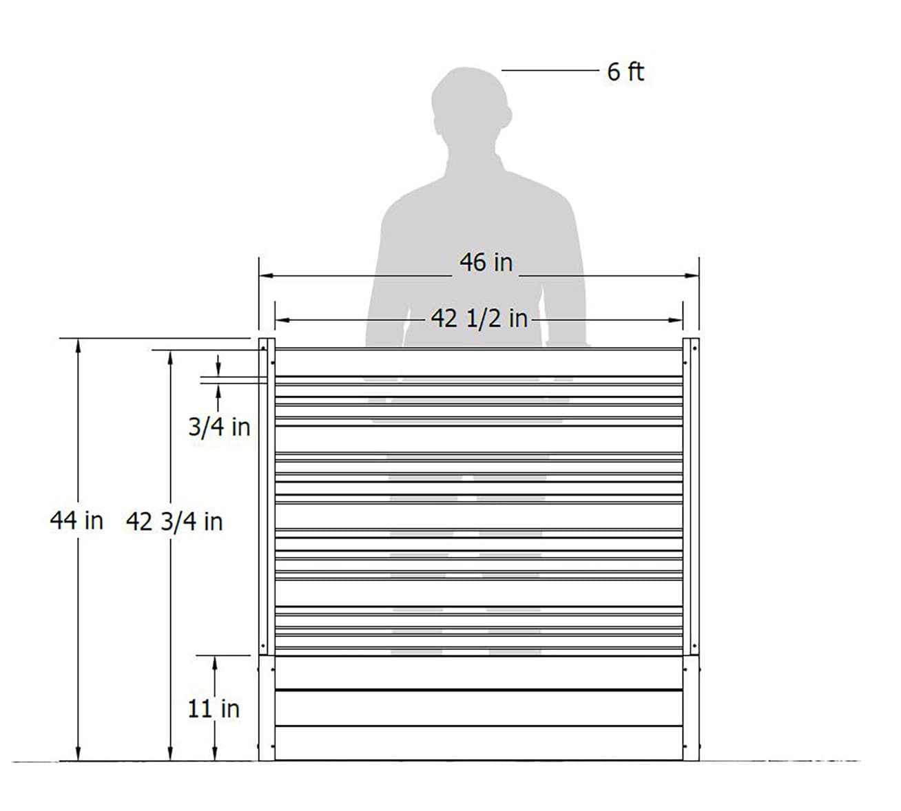 Enclo Privacy Screens EC18007 Outdoor-Privacy-Screen - View #7