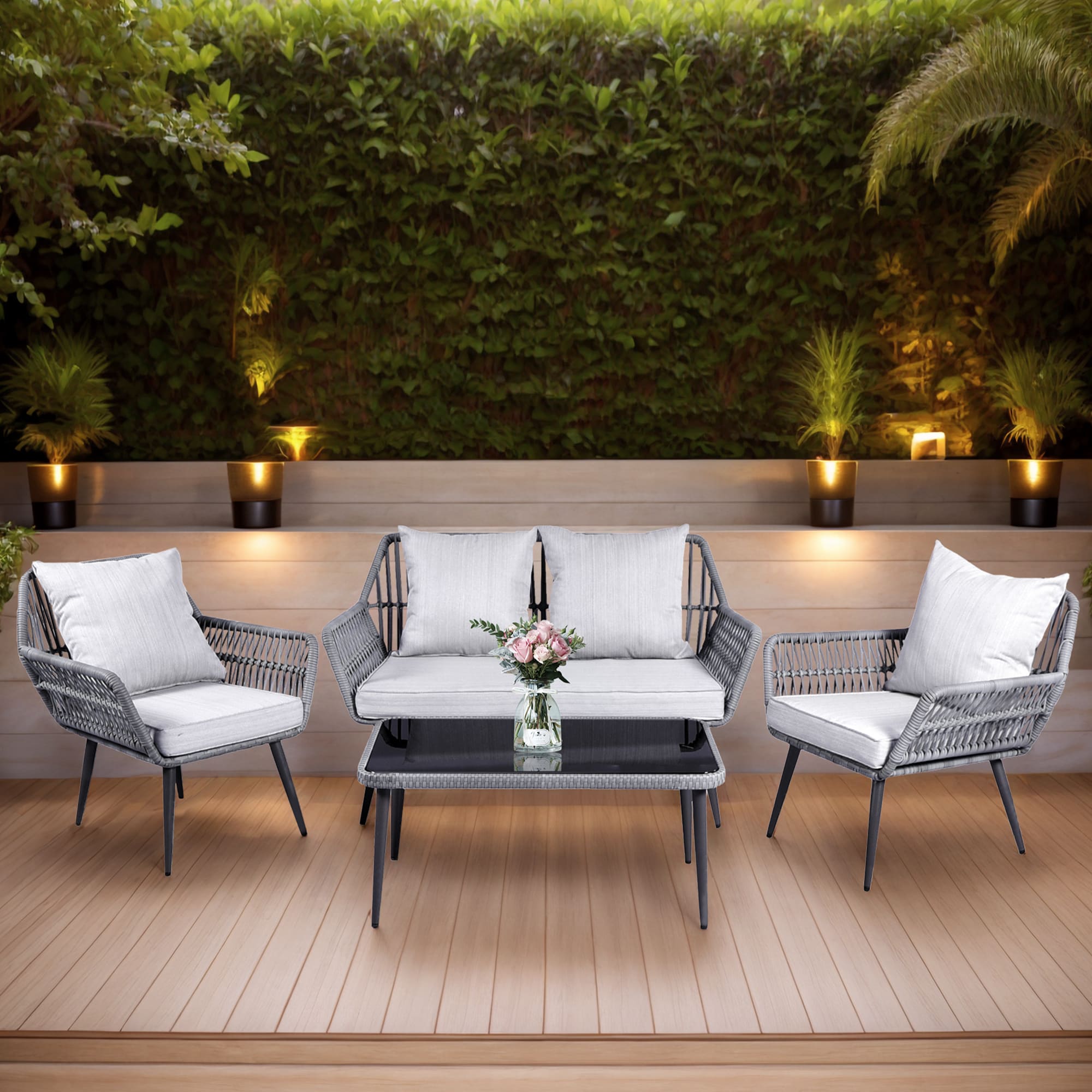 Grearden HZJX028 Patio-Conversation-Sets - View #3