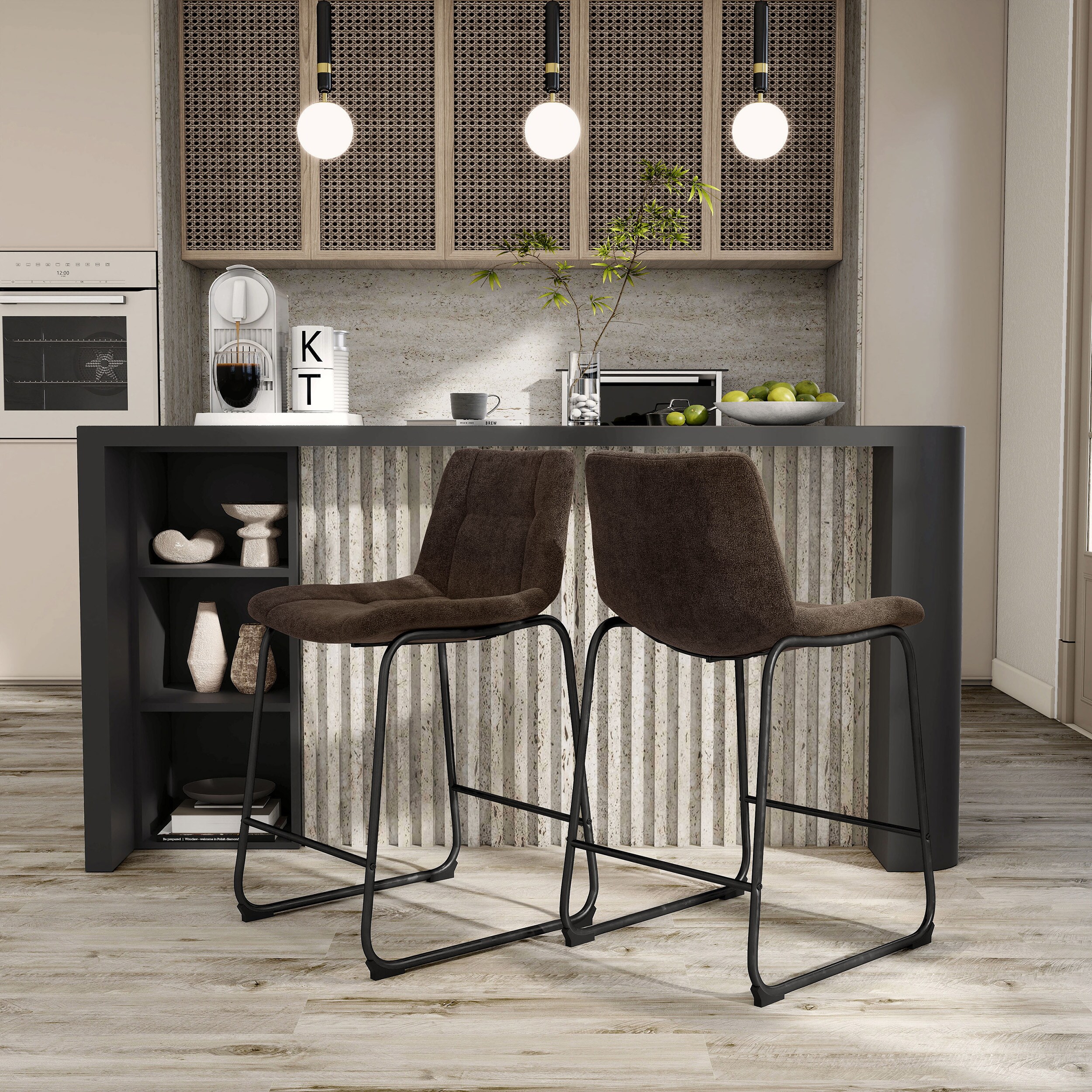 Furniture of America EC-3471BR-PC Dining-Chairs - View #4