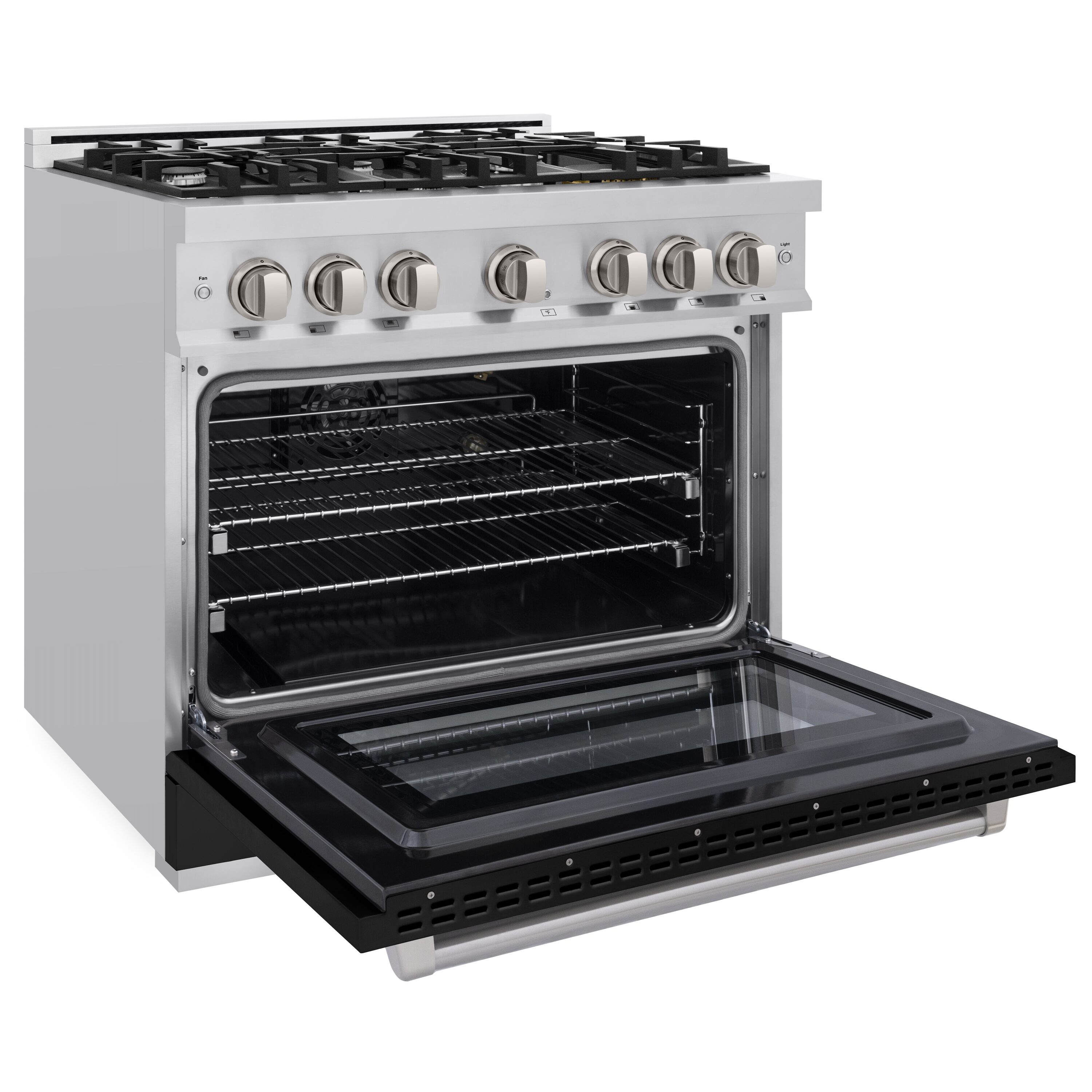 ZLINE KITCHEN & BATH HGR-BLM-36 Freestanding-Gas-Ranges - View #6