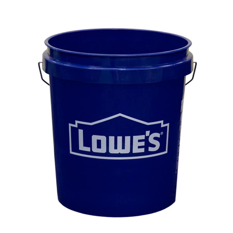 United Solutions Lowe's 5-Gallon Plastic Paint Bucket in the Buckets  department at