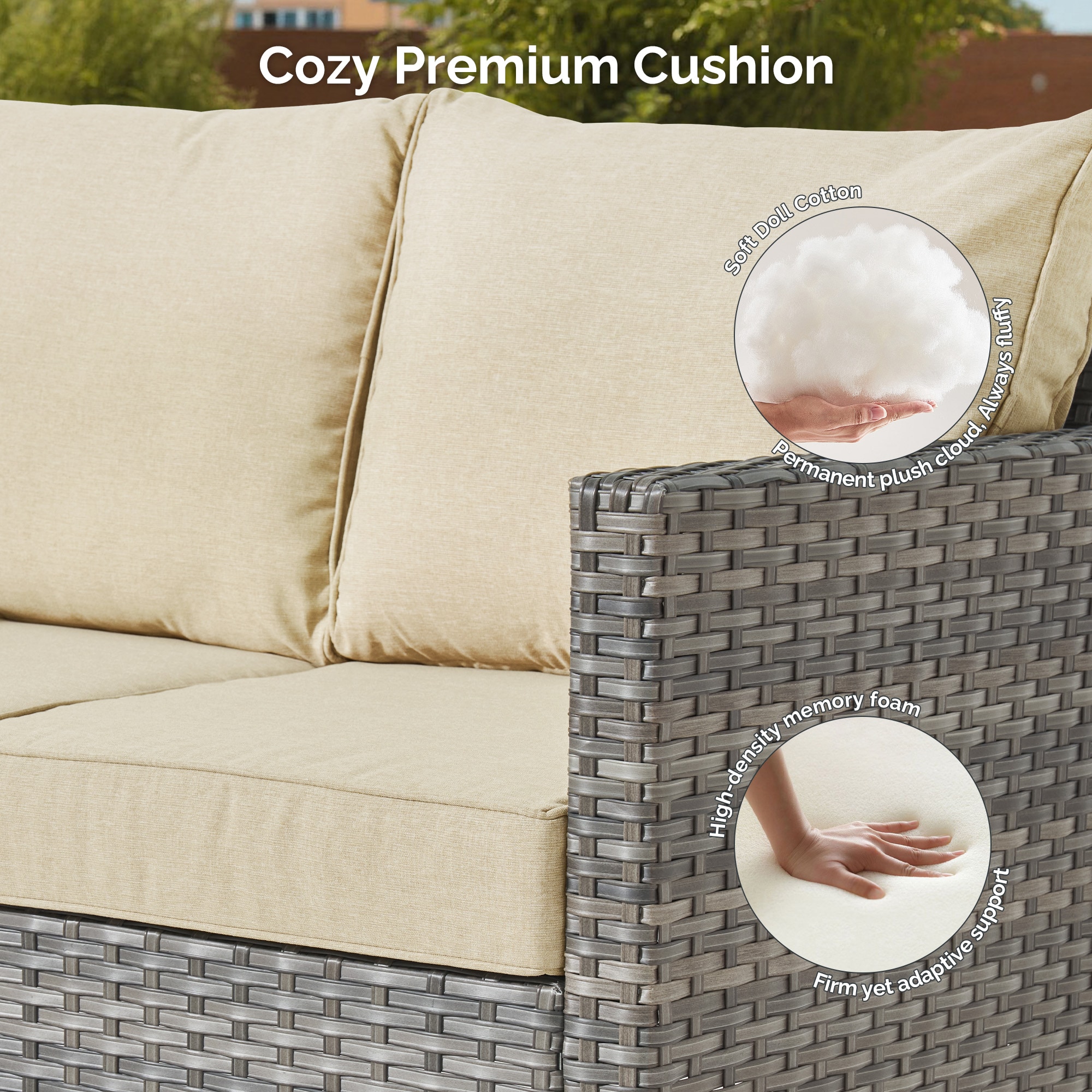 Caodoc L5-CFP03-GRS606 Patio-Sofas-Daybeds - View #5