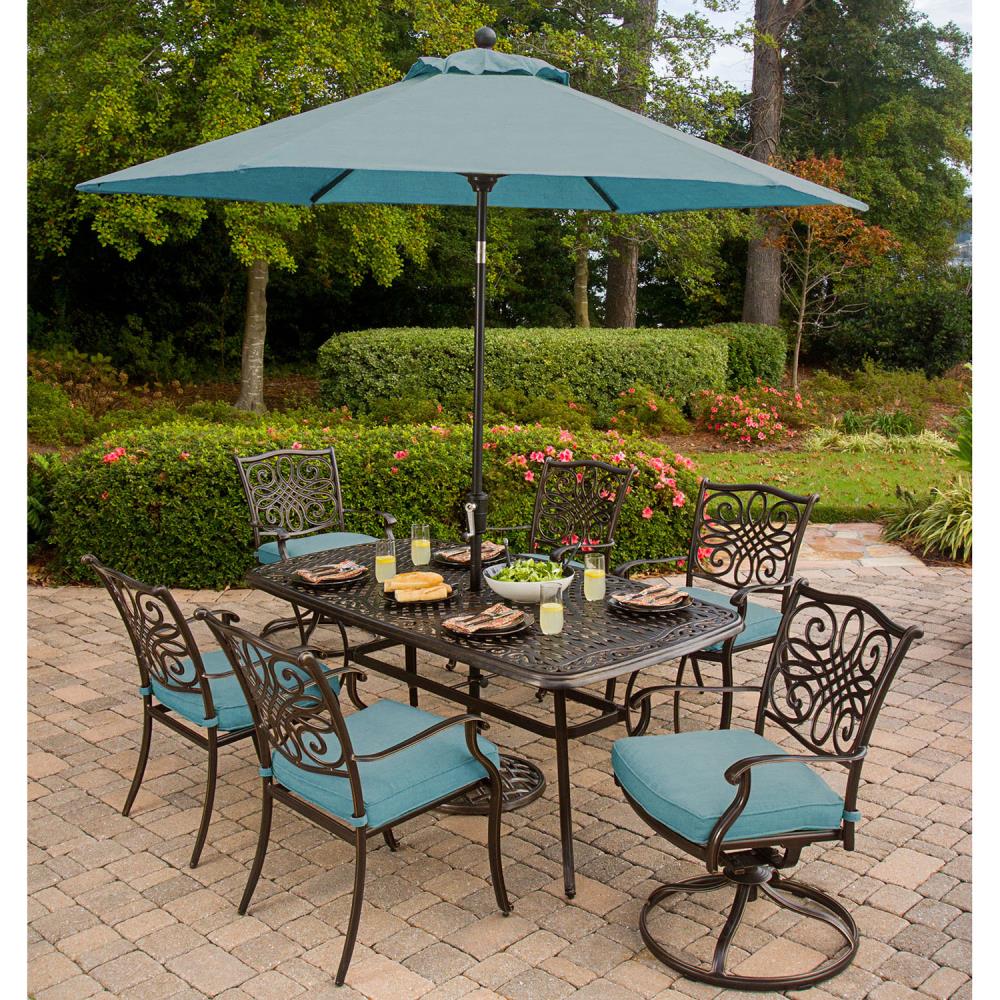 Hanover TRADDN7PCSW-B-SU Patio-Dining-Sets - View #9