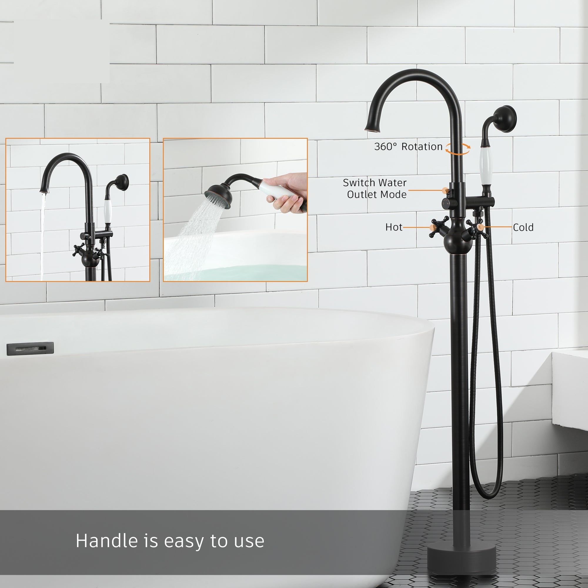 Boyel Living BL11-ORB Roman-Tub-Faucets - View #6