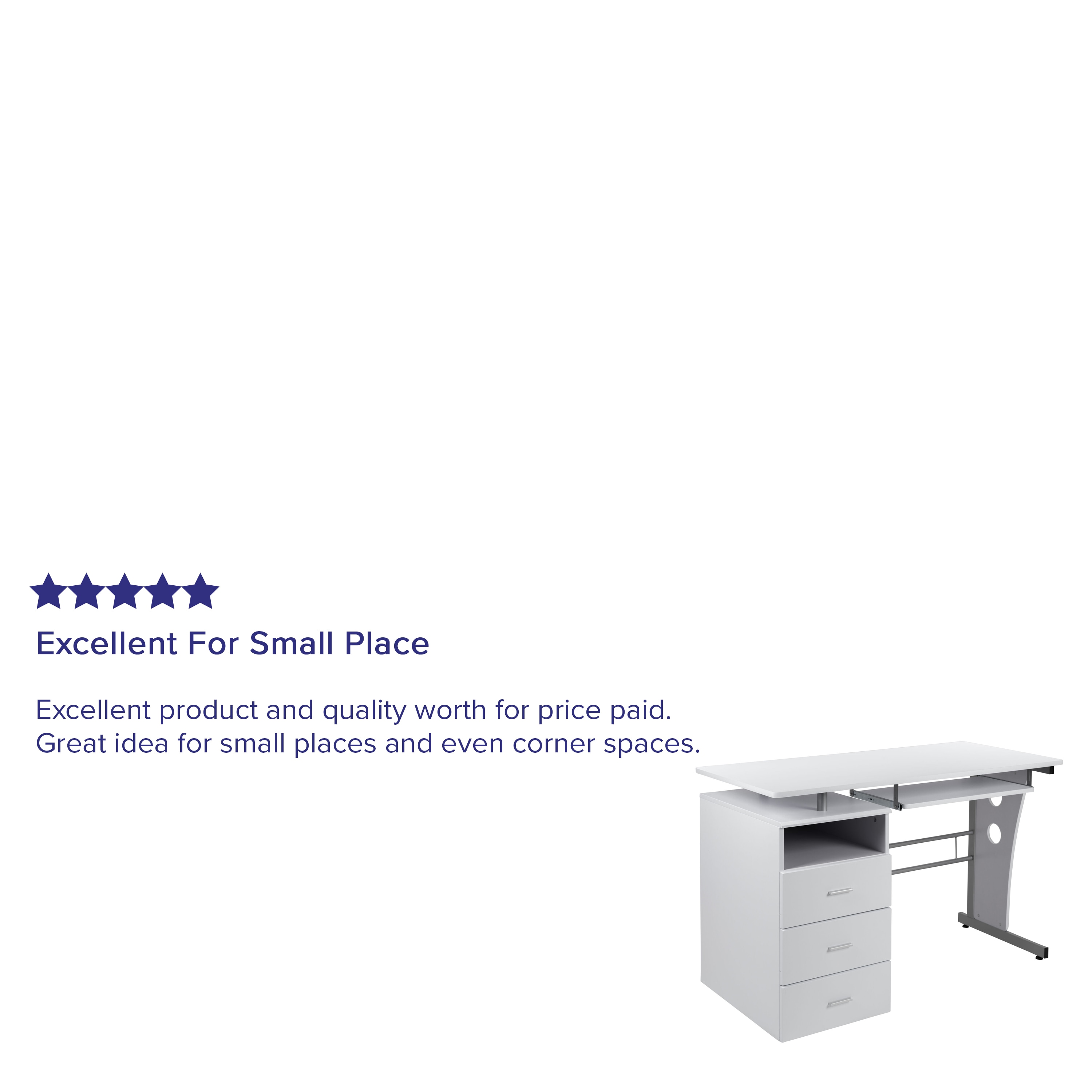 Flash Furniture 889142668107 desks - View #4