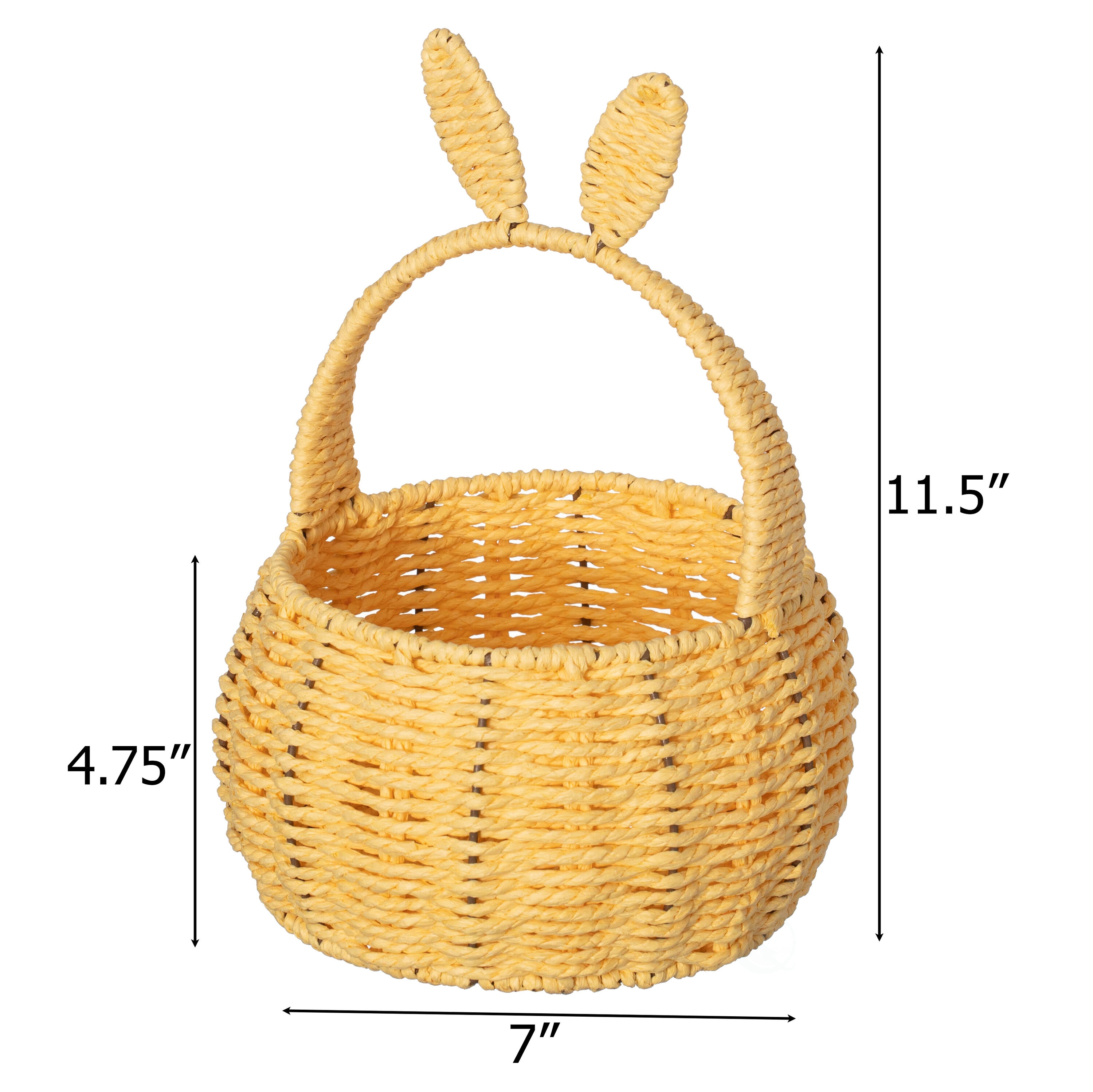 Wickerwise QI004723.YL Bins-Baskets - View #4