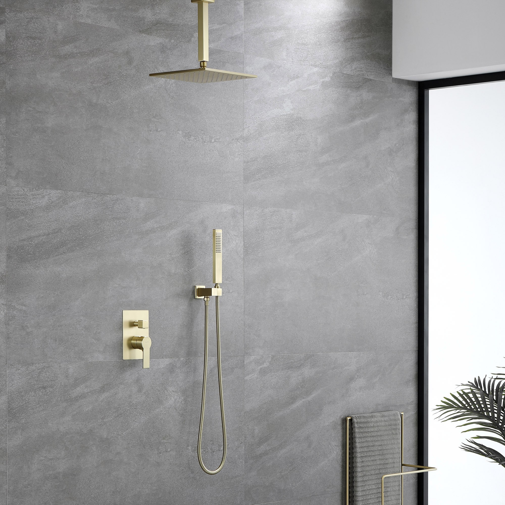 CASAINC WF-N96101CP-10 Showerhead-Bar-Panels - View #4