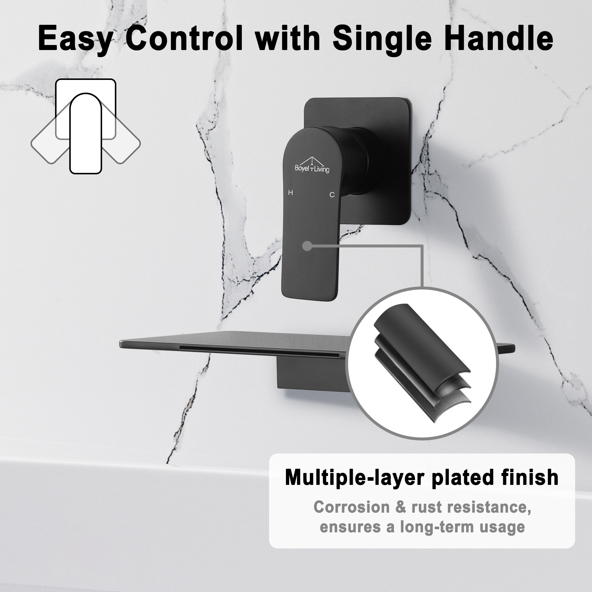 Clihome DG-KF09YH Lavatory-Faucets - View #6