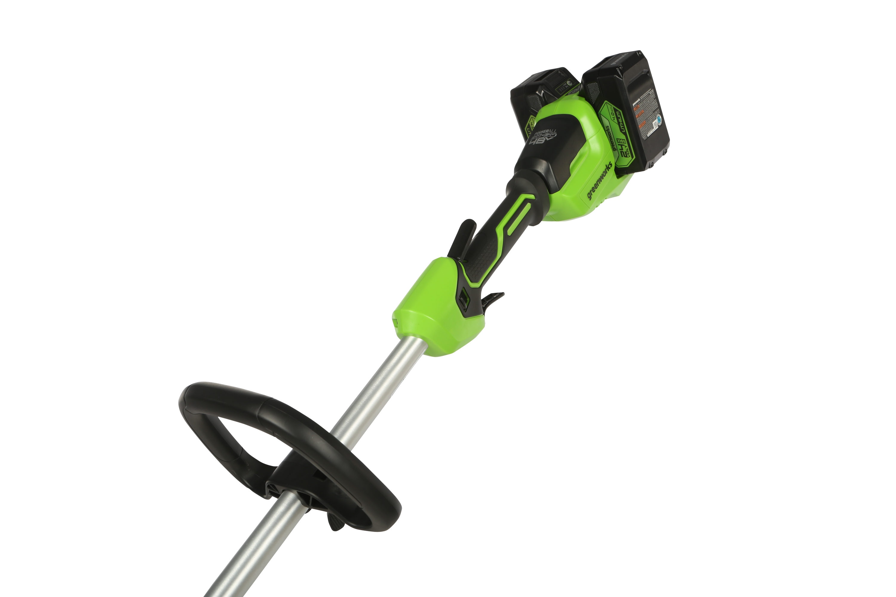 Greenworks 40V 15 Straight Shaft String Trimmer with 2.5 Ah Battery and Charger, 2111802