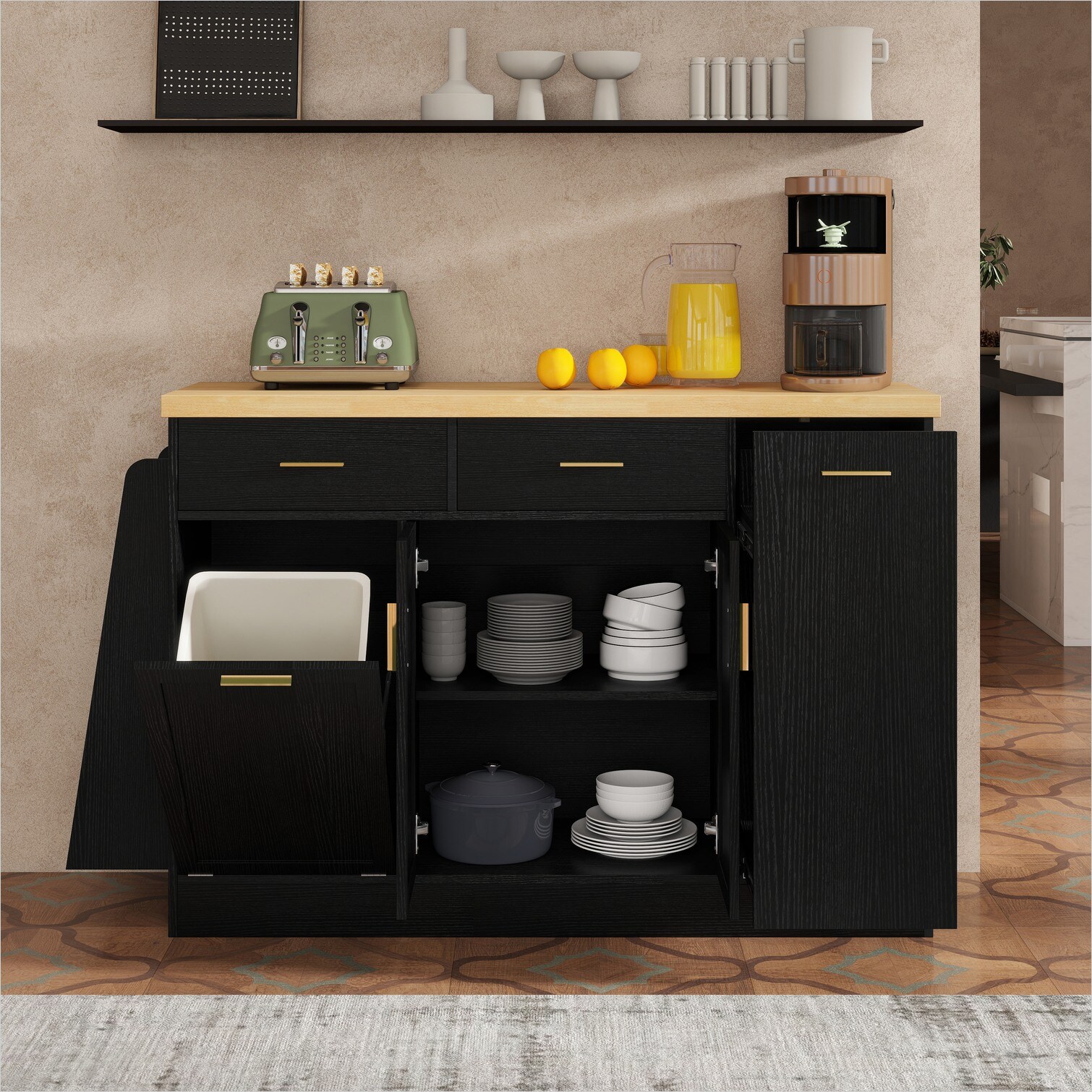 Watnature J3AMSQN1HXH6 Dining-Kitchen-Storarge - View #6