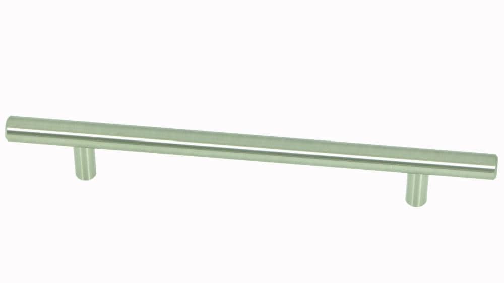 Stone Mill Hardware CP4009-SN Modern 6-in , 160mm Center to Center Satin nickel Cylindrical Bar