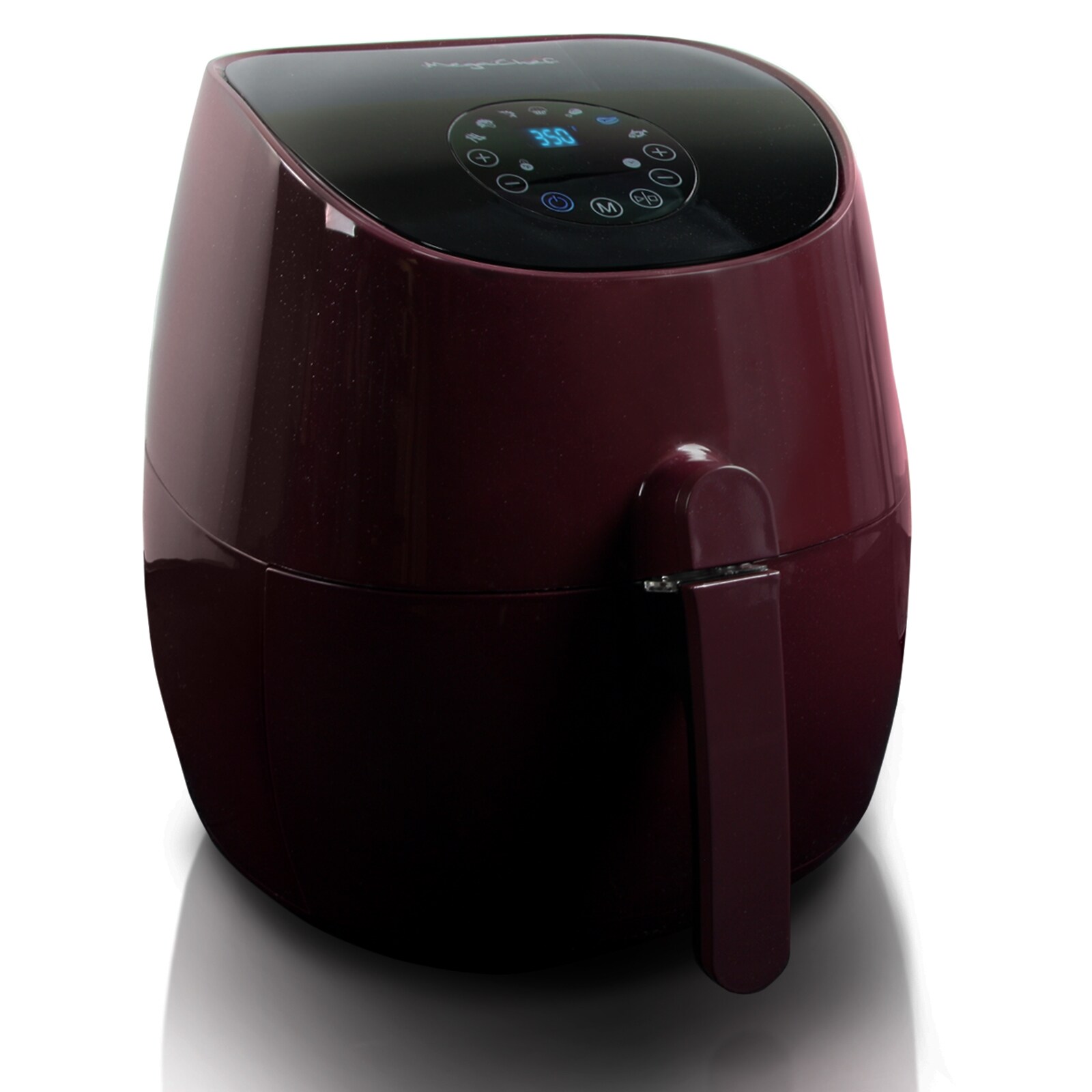 MegaChef 3.5-Quart Purple Digital Air Fryer 849102093M at Lowes.com