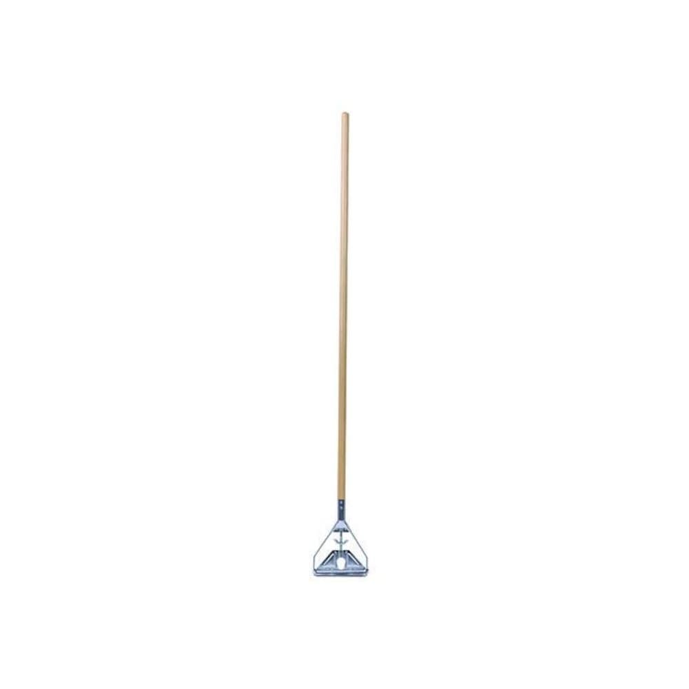 Boardwalk Quick Change Metal Head Mop Handle for No. 20 and Up Heads 62-in Natural