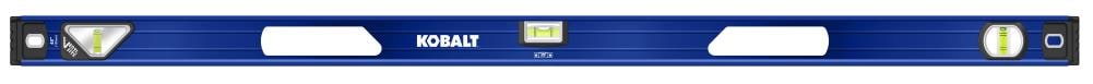 Kobalt KBL48IBVA Aluminum 48-in 3 Vial I-beam level