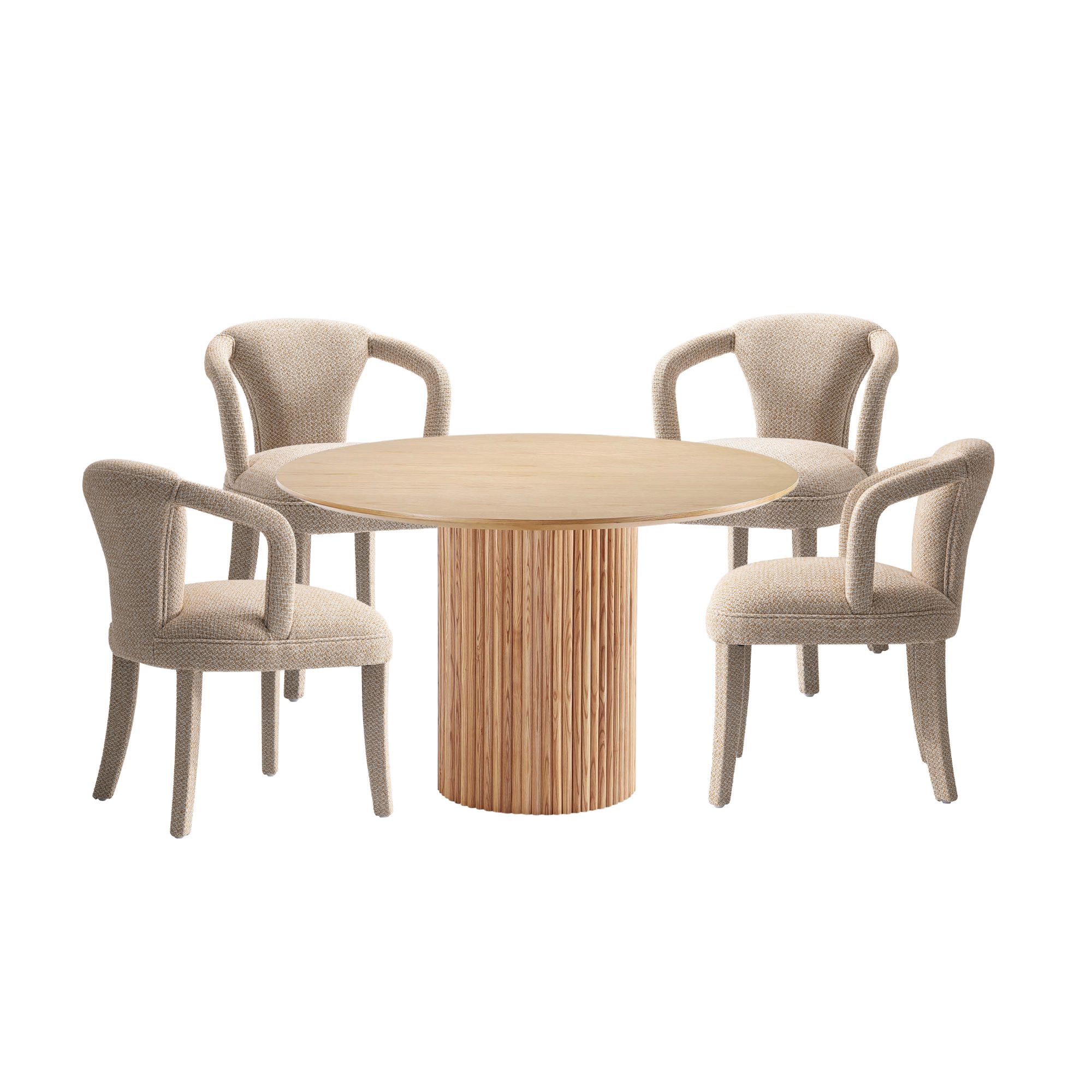 Manhattan Comfort 4-DT03DC088AR-NAGD Dining-Sets - View #2