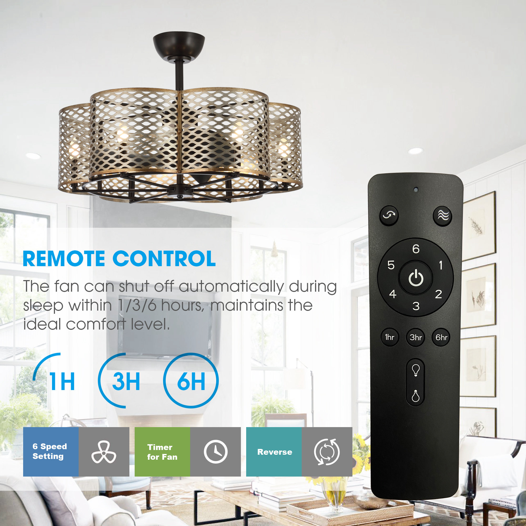 Matrix Decor MDBBA541006CA110V Ceiling-Fans - View #4