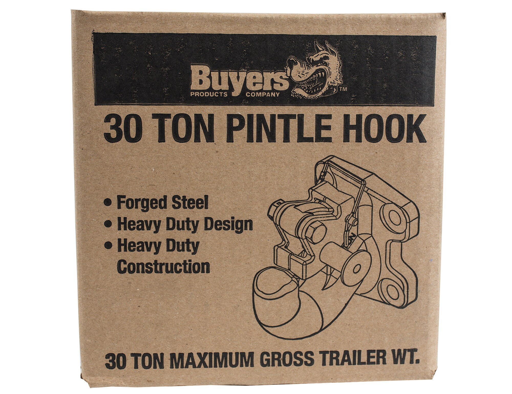 Bulk-buy Heavy Duty 3-Ton Capacity Forged Pintle Hook Trailer Hook price  comparison