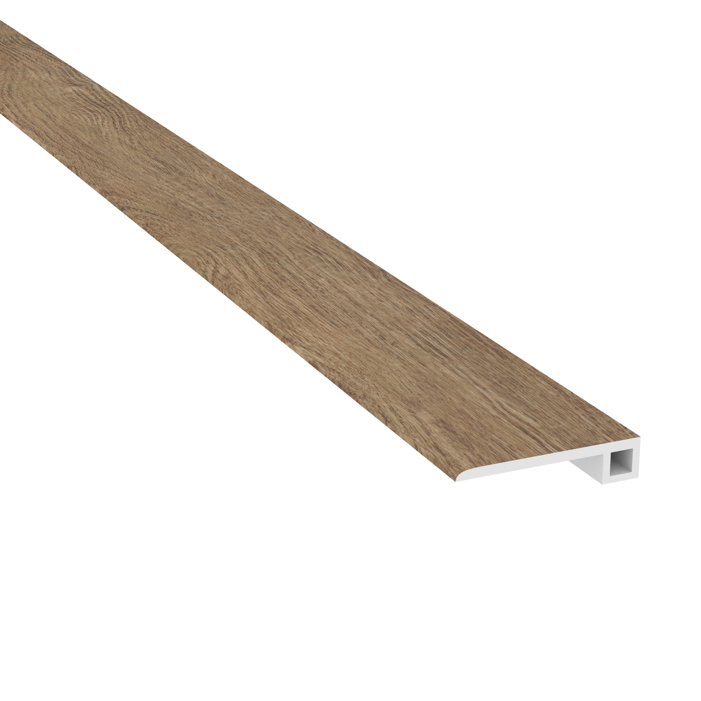 CALI 7904512318 Mute Step Outer Reef 0.35-in T x 1.4-in W x 72.8-in L Vinyl Threshold