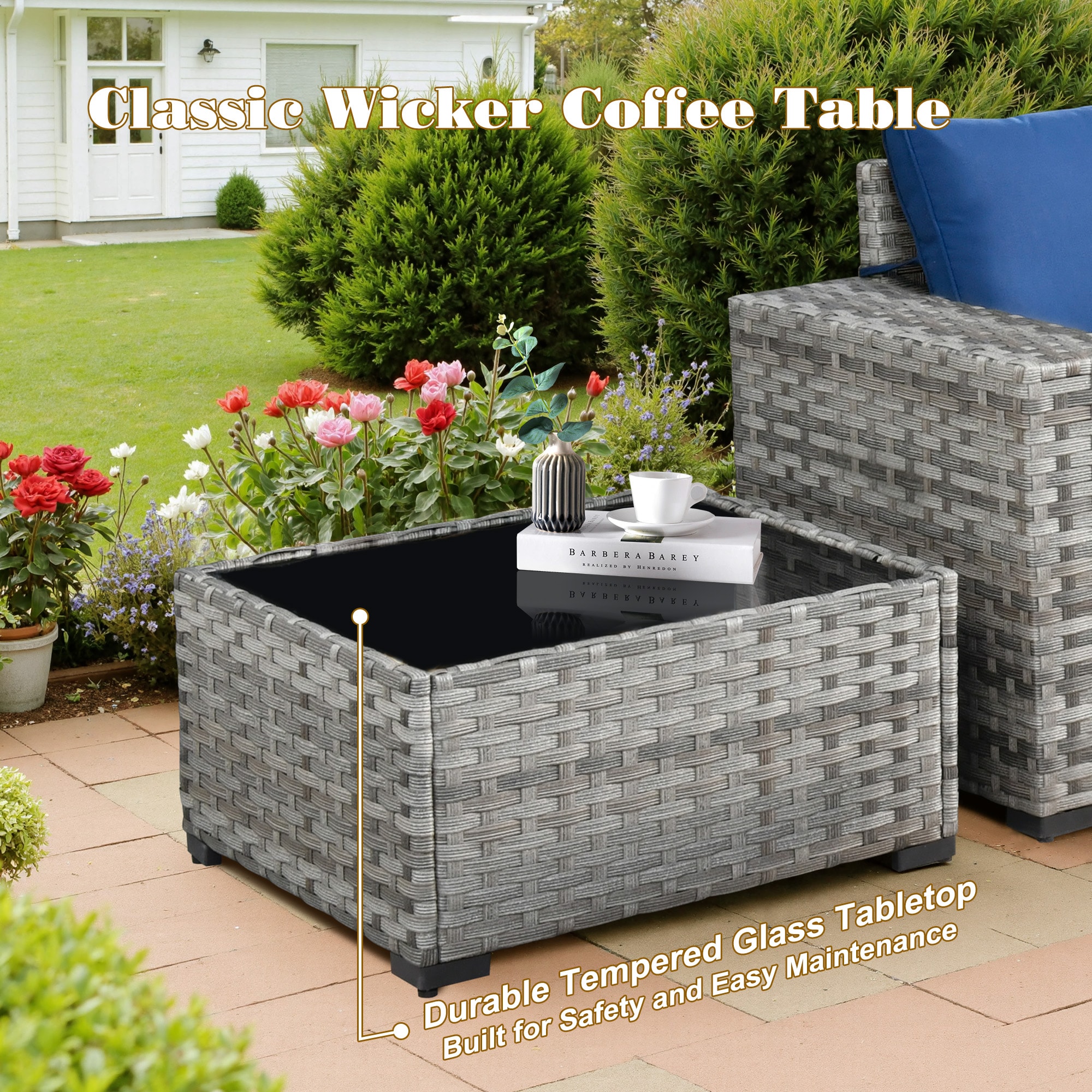 Pouuin SCFPBBR7-9 Patio-Sofas-Daybeds - View #10