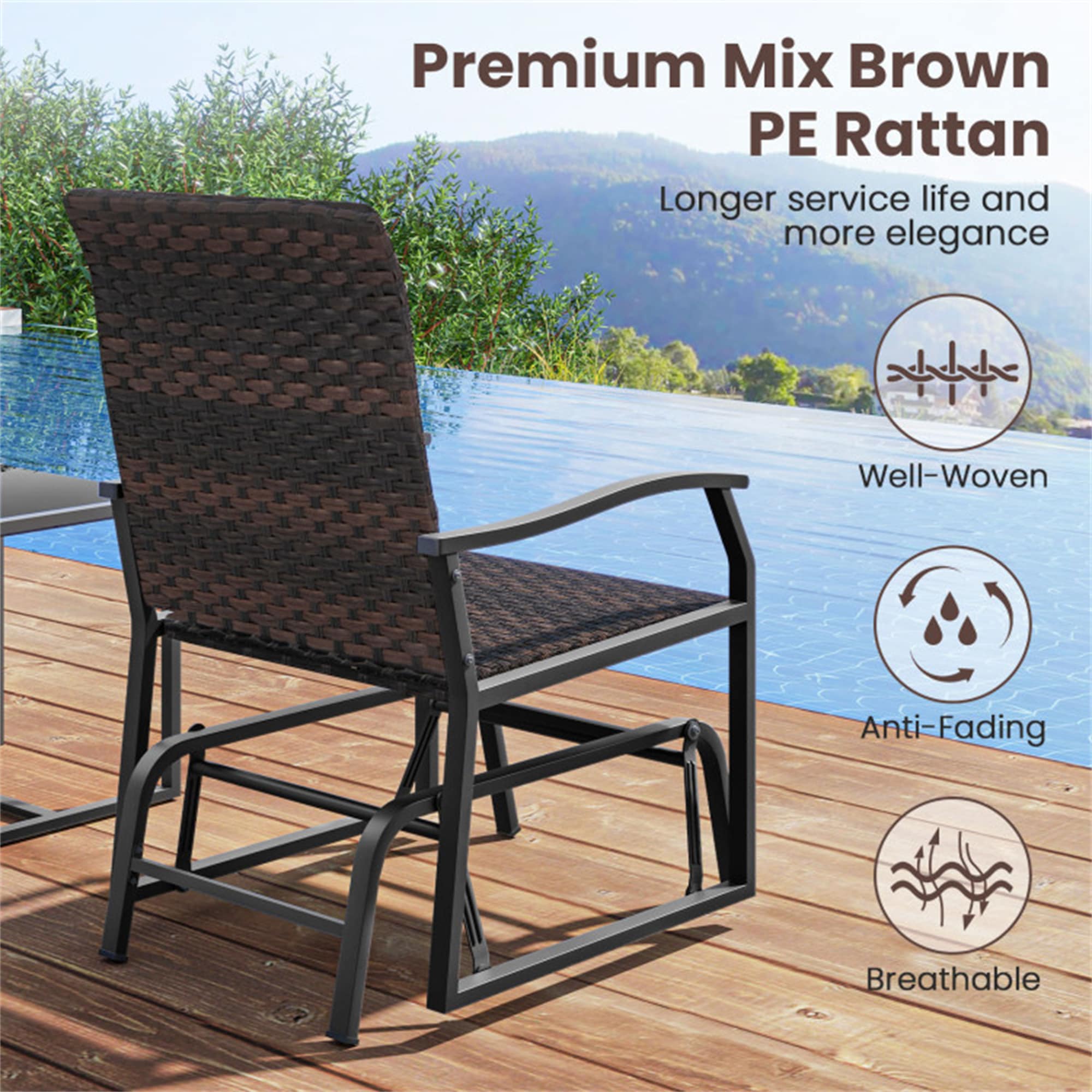BABOOM BOM-11491BN-CO Patio-Conversation-Sets - View #7