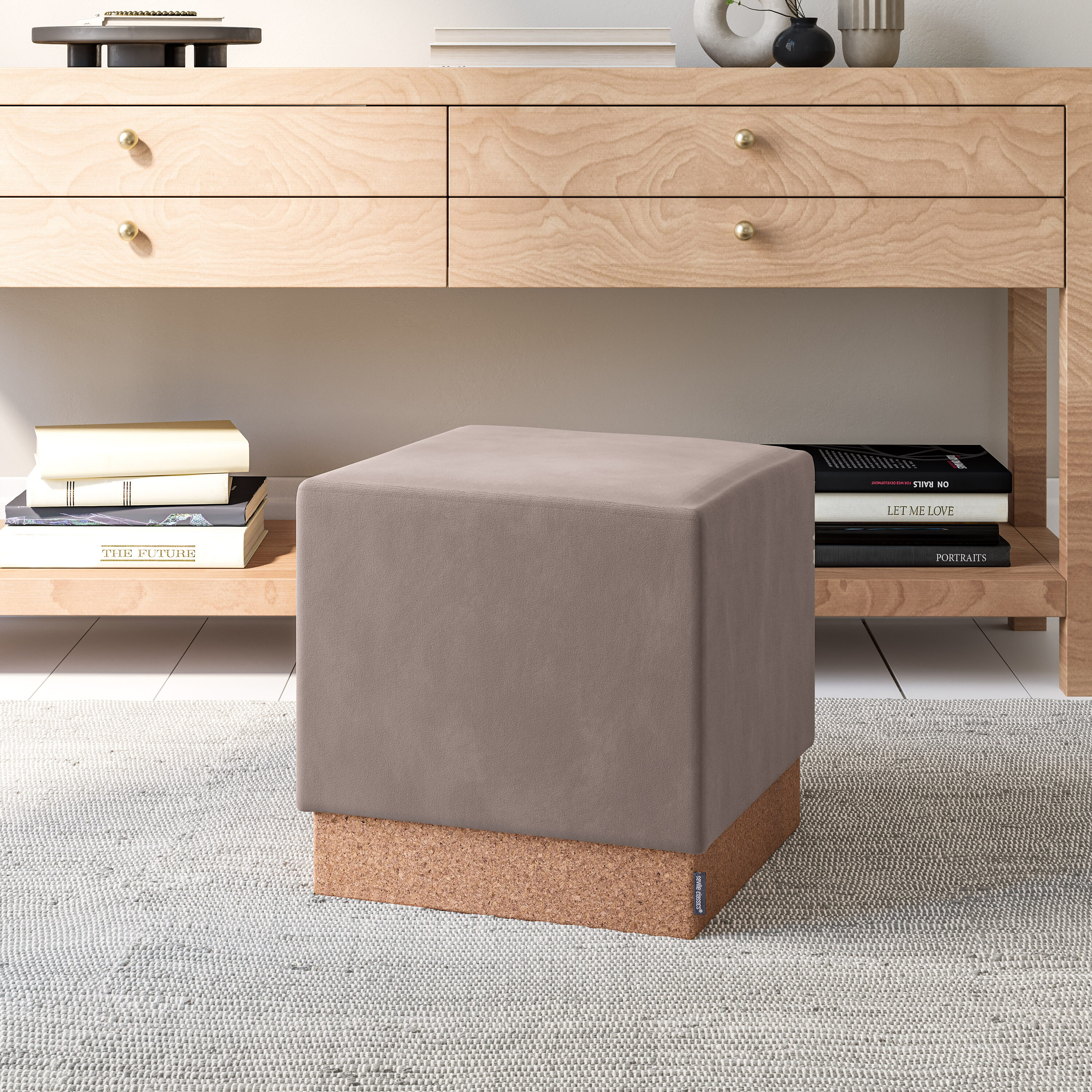 Seville Classics STR30261 Indoor-Ottomans - View #8