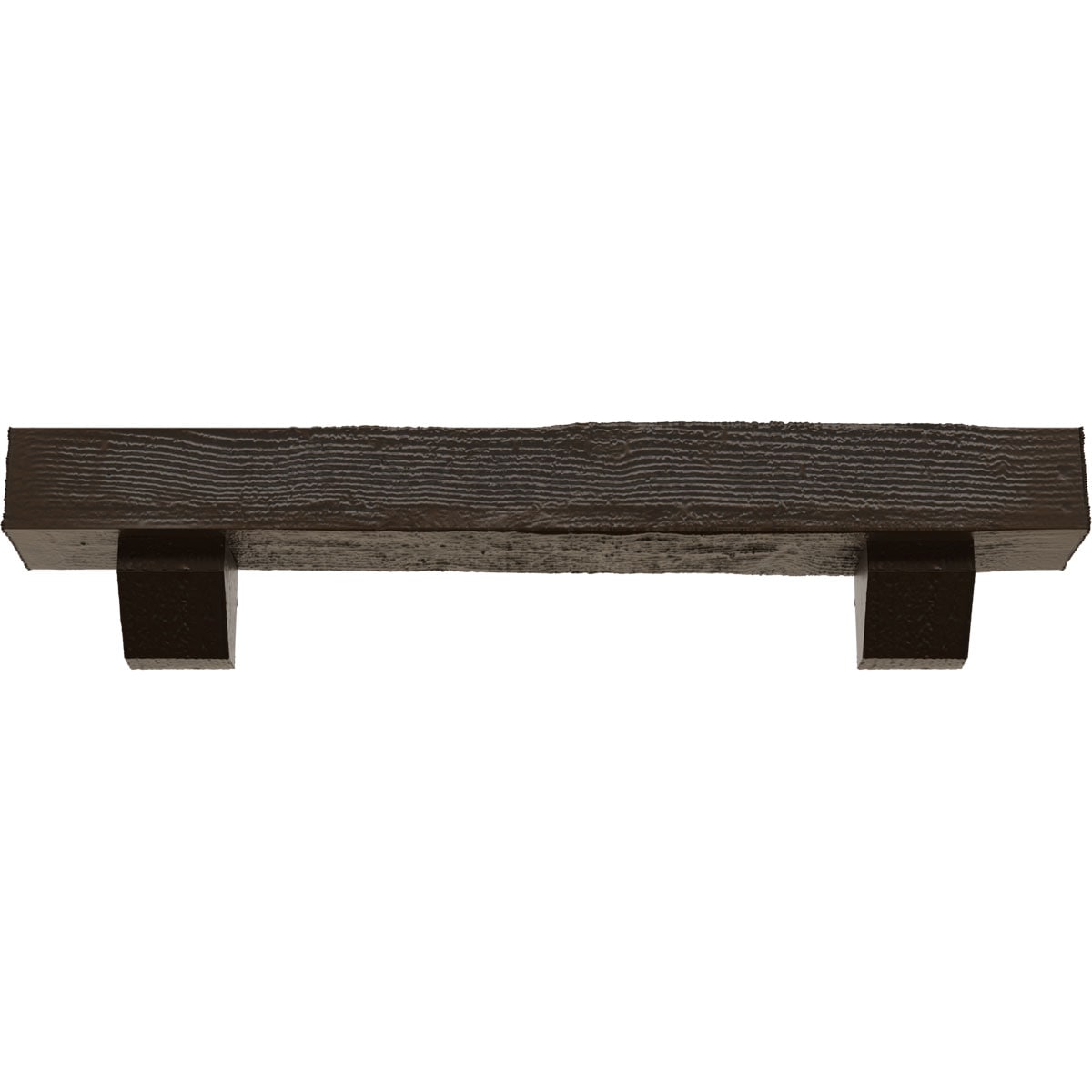 Ekena Millwork MANURS08X08X36ASBM Mantel-Shelves - View #2