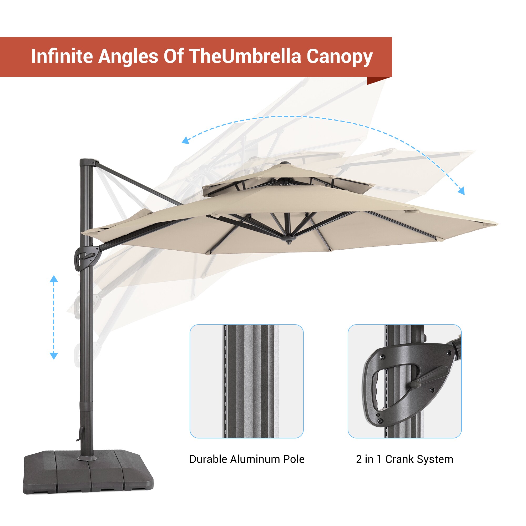 ACEGOSES LW-LED37SD-H Umbrellas-2 - View #3