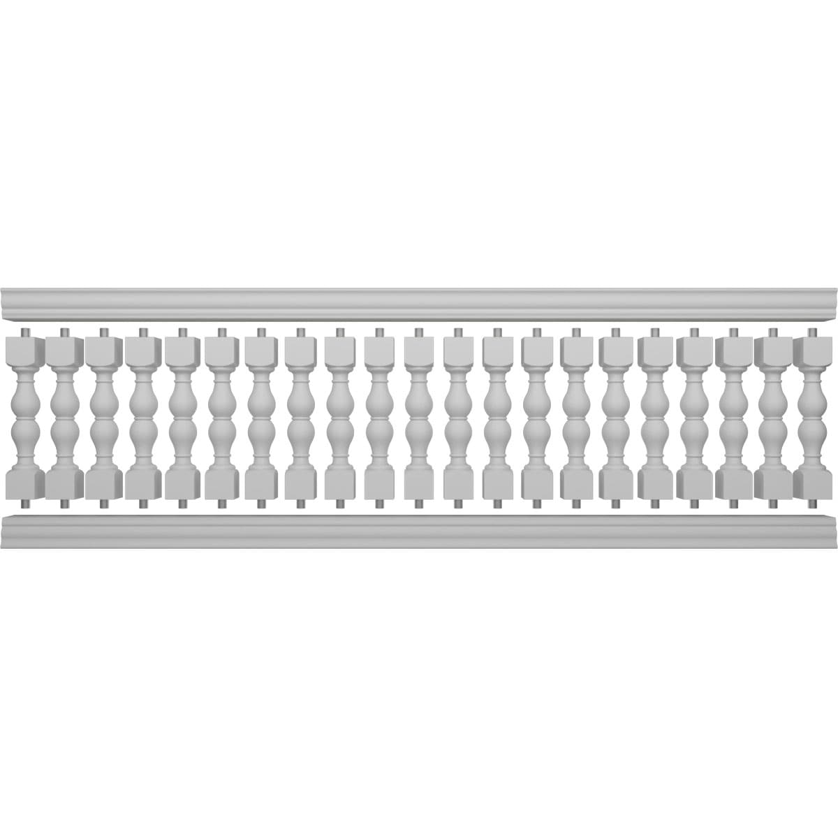 Ekena Millwork BALK42X144AVA railings - View #5