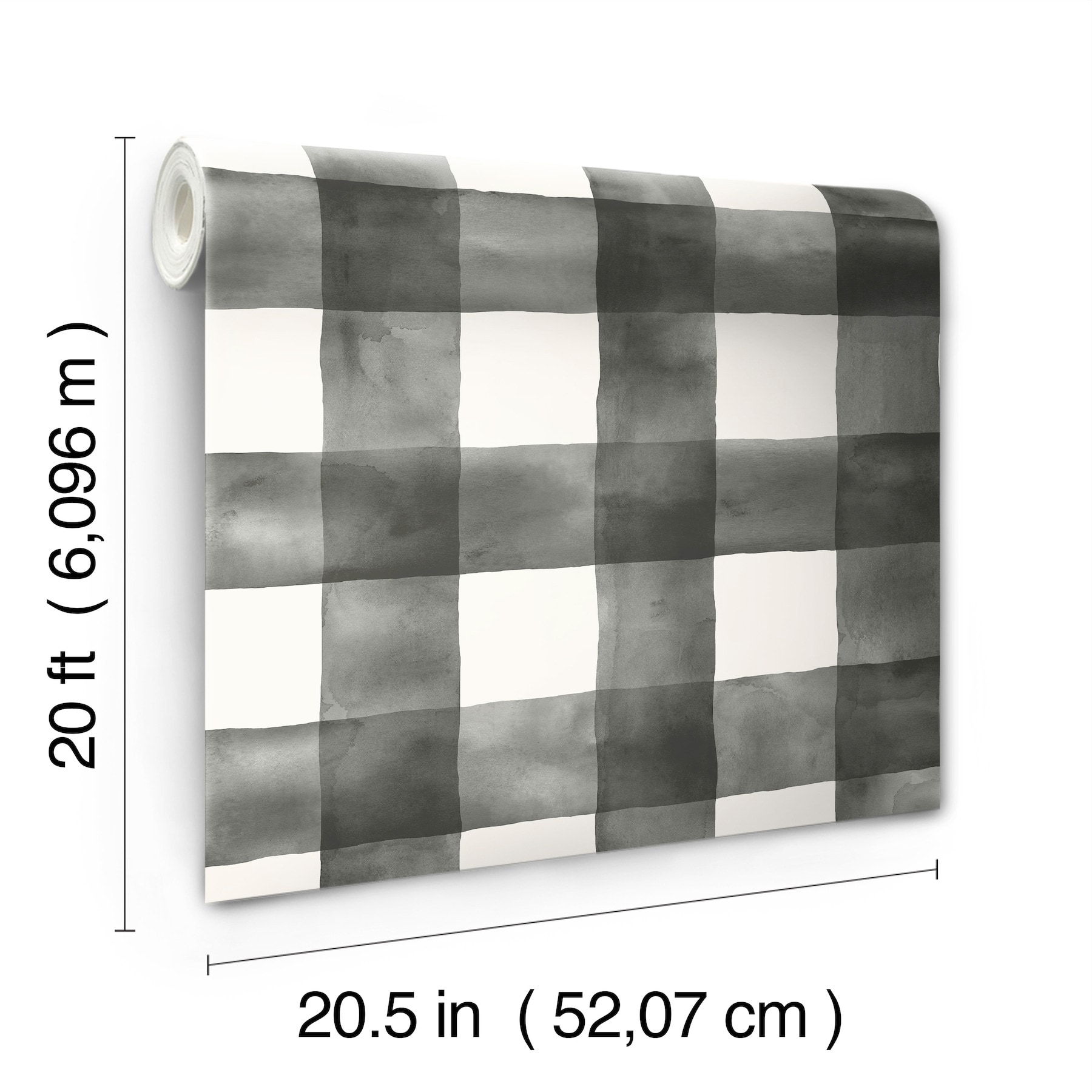 York Wallcoverings PSW1169RL 34.2-Sq. Feet Black Non-woven Novelty Self-adhesive Peel and Stick Wallpaper