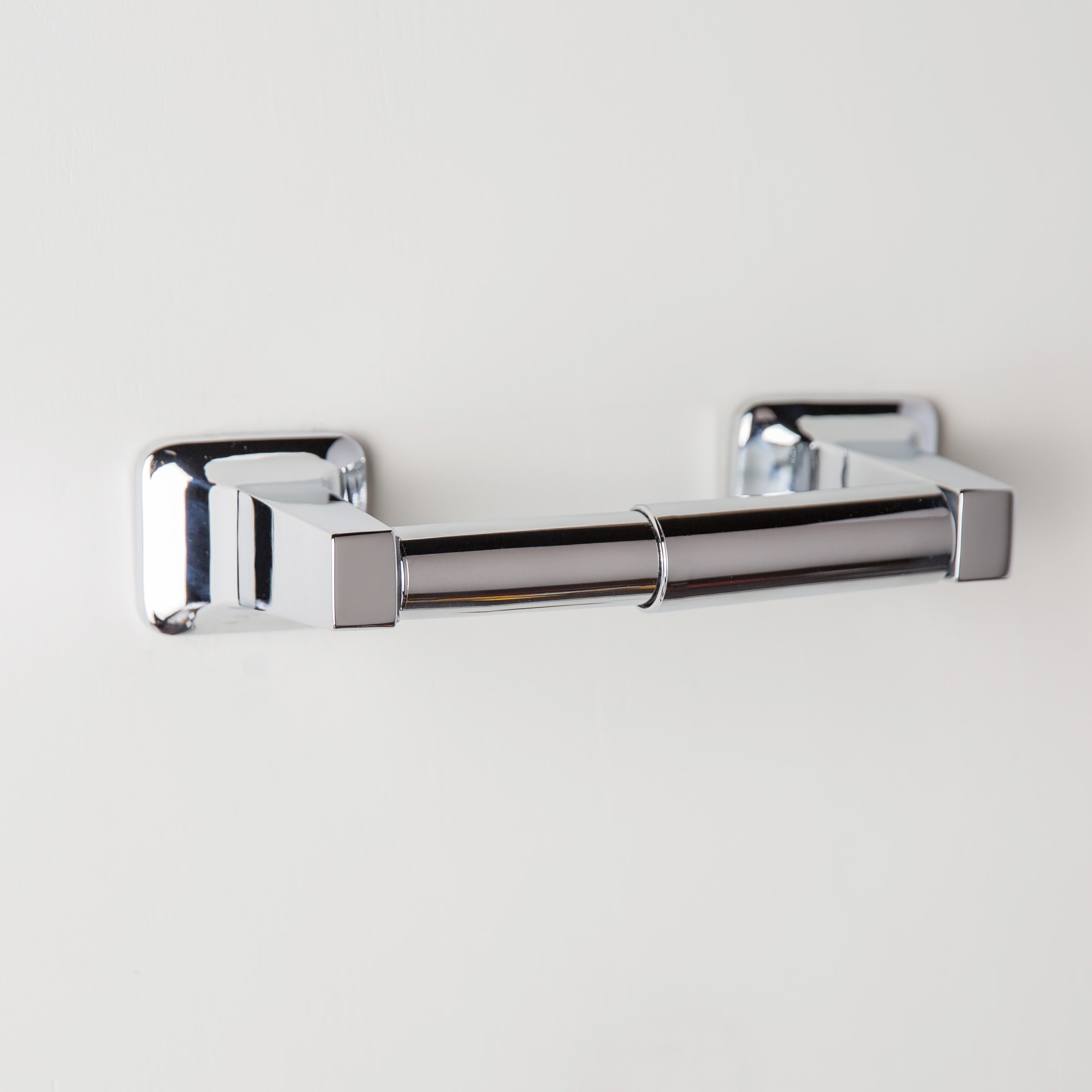 Project Source Seton Chrome Replacement Roller Toilet Paper Holder