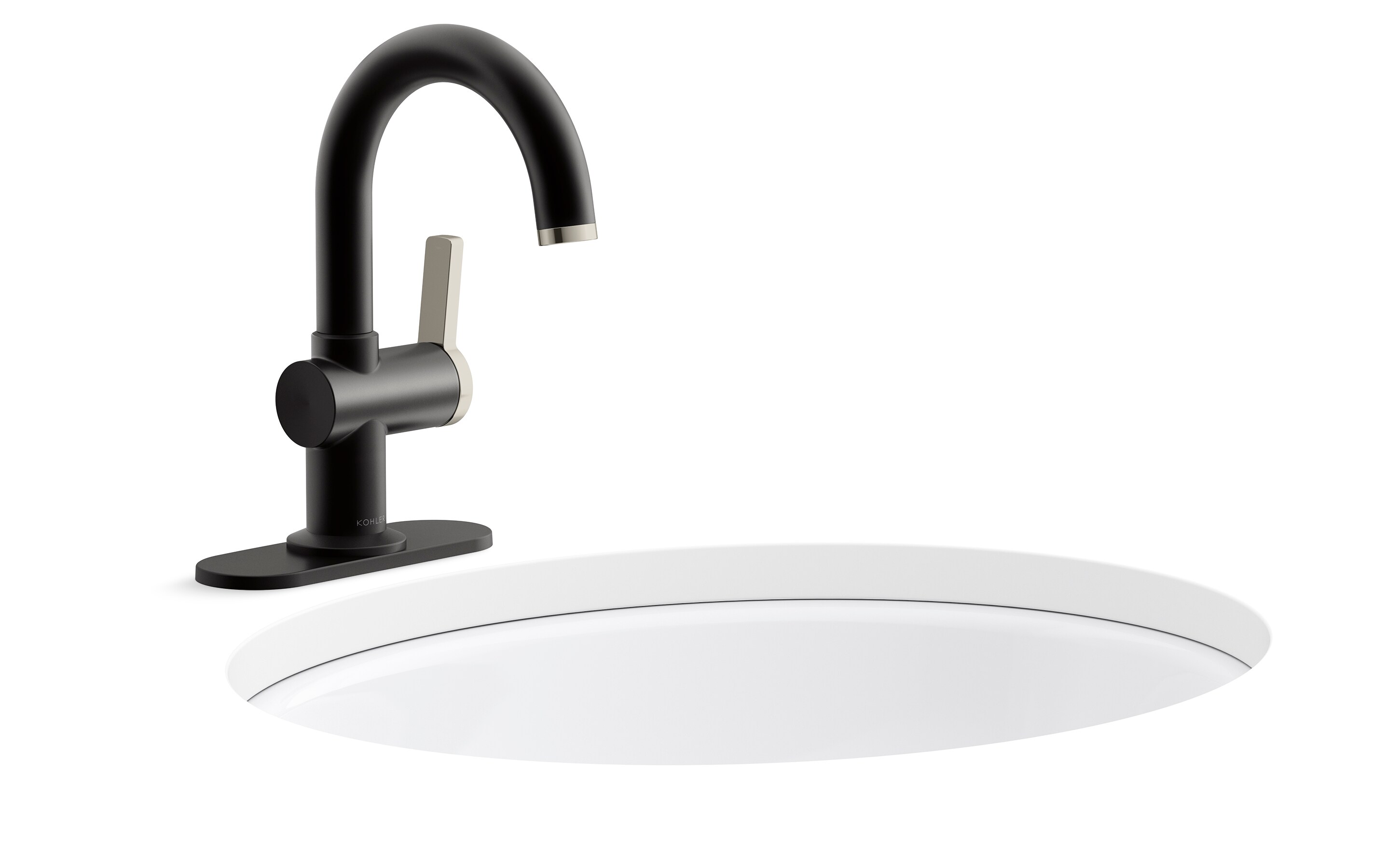 KOHLER REC28731-4D-BSN Lavatory-Faucets - View #2