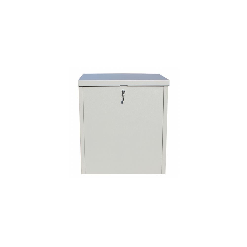 QualArc QUAL084  PCSDB-LG Parcel Chest Secure Delivery Box, Textured Gray, Large