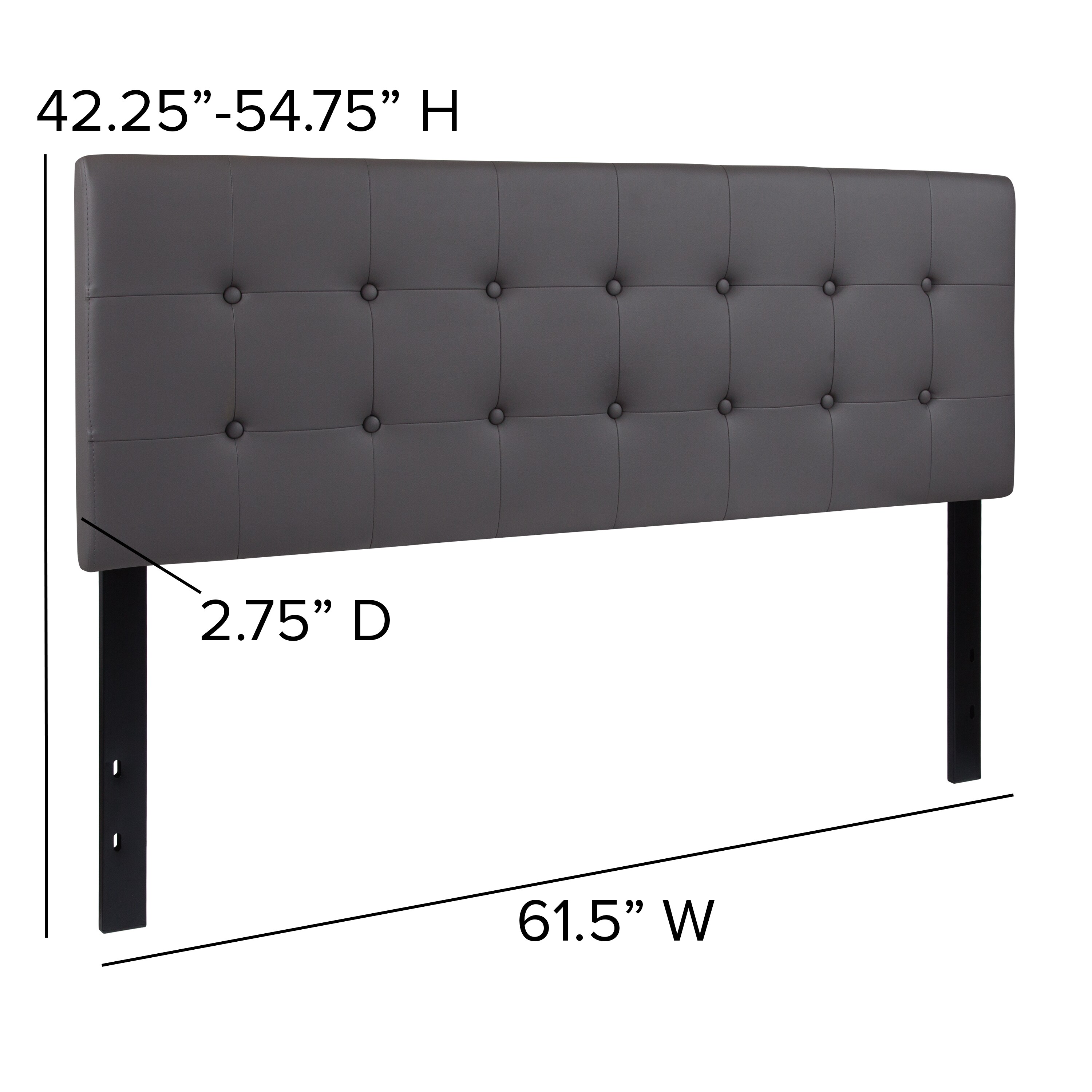 Flash Furniture 889142216254 Upholstered-Headboards - View #7