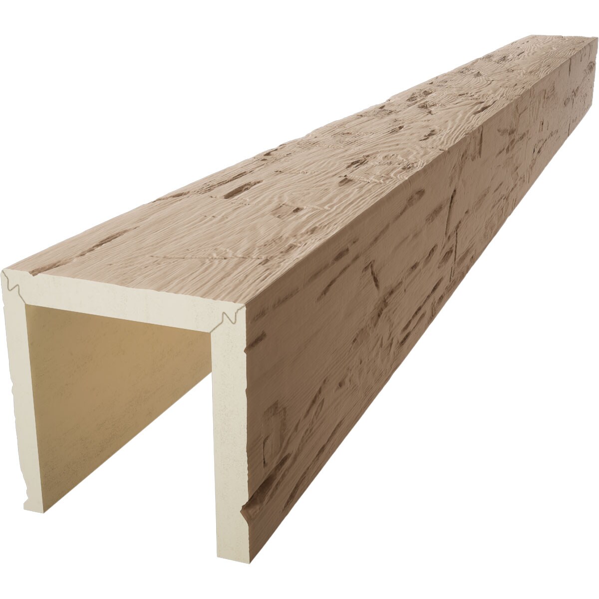 Ekena Millwork BMHH3C0080X040X120UN Faux-Beams - View #5