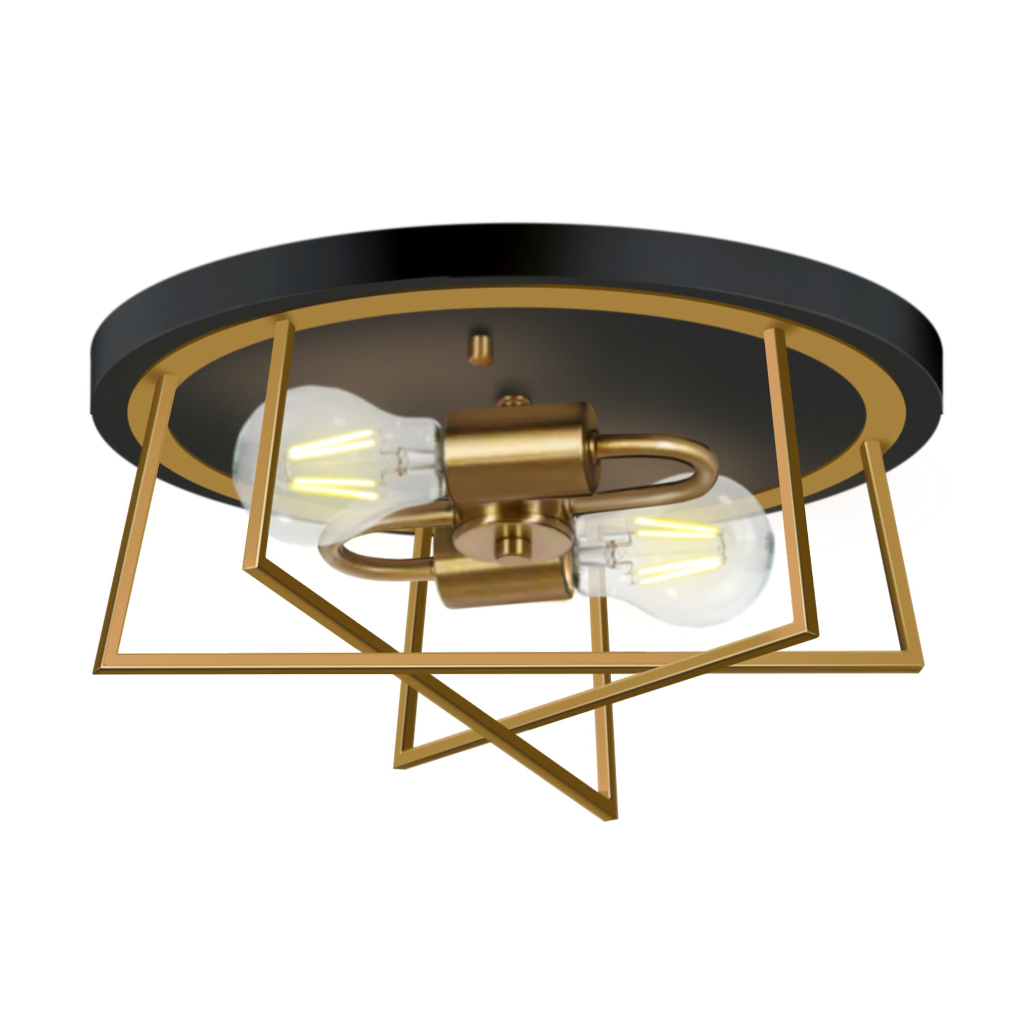 allen + roth 46830-LWUB flushmounts - View #2