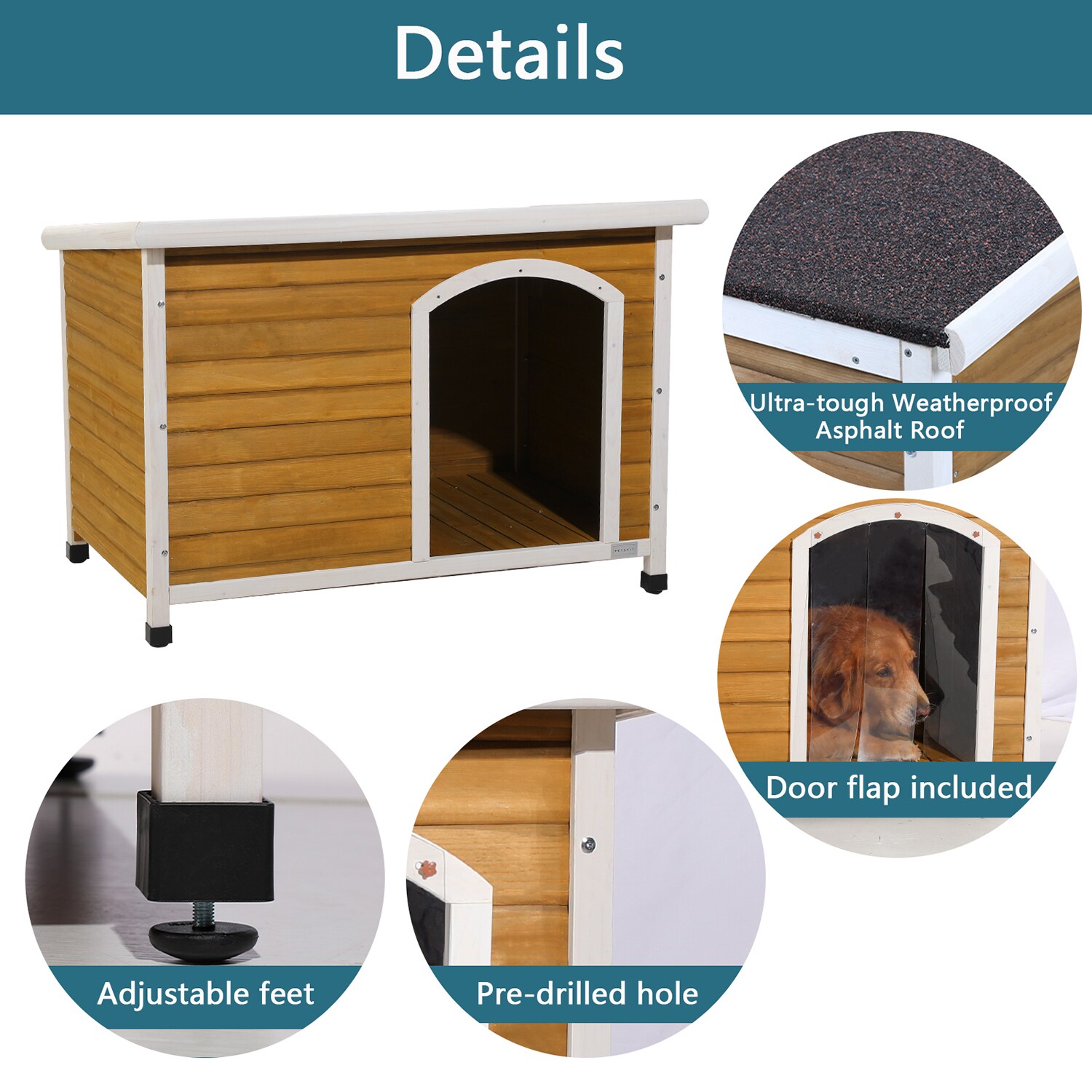 Mondawe MO-43169243 Chicken-Coops-Rabbit-Hutches - View #4