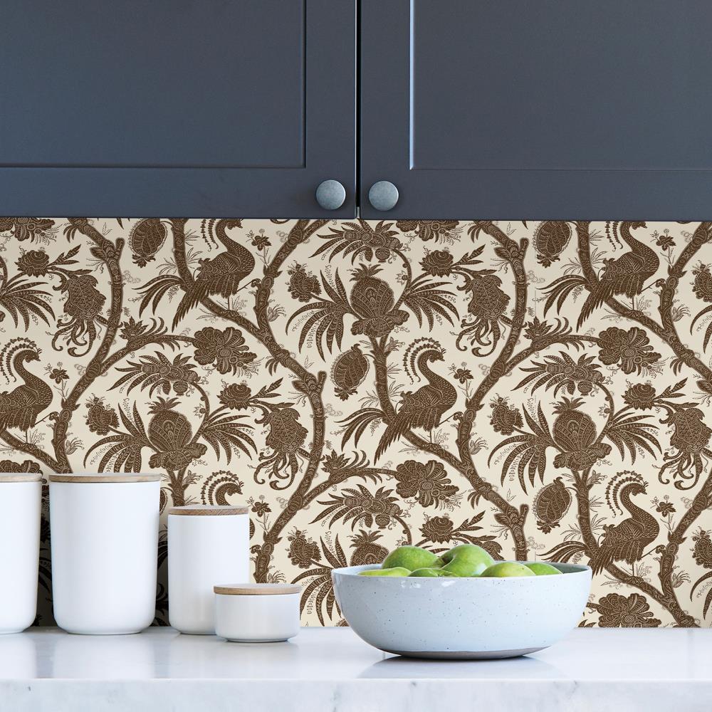 Scalamandre 3075sq ft White Vinyl Floral Selfadhesive Peel and Stick  Wallpaper in the Wallpaper department at Lowescom