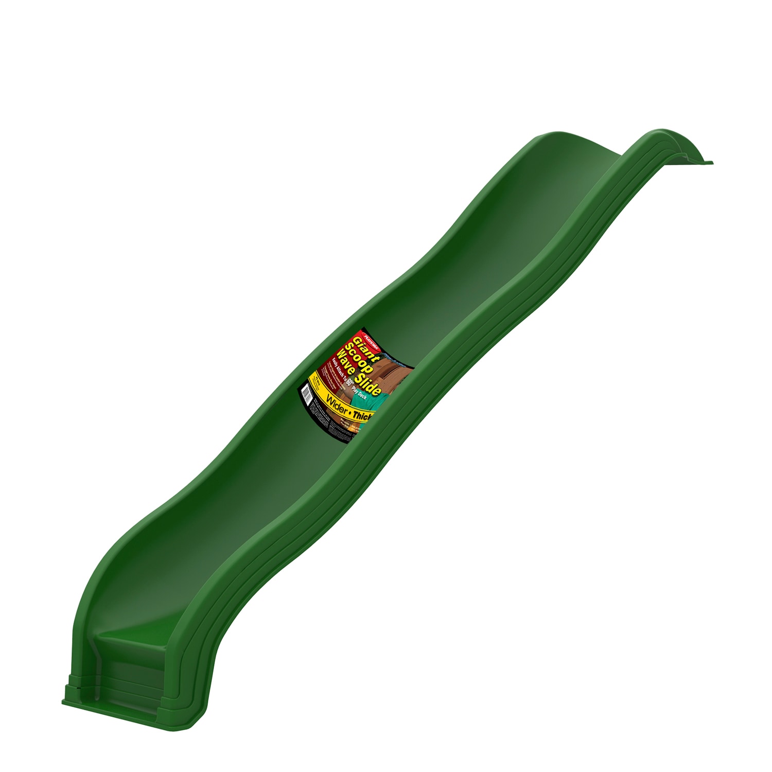 10 Foot Deluxe Wave Slide - Green