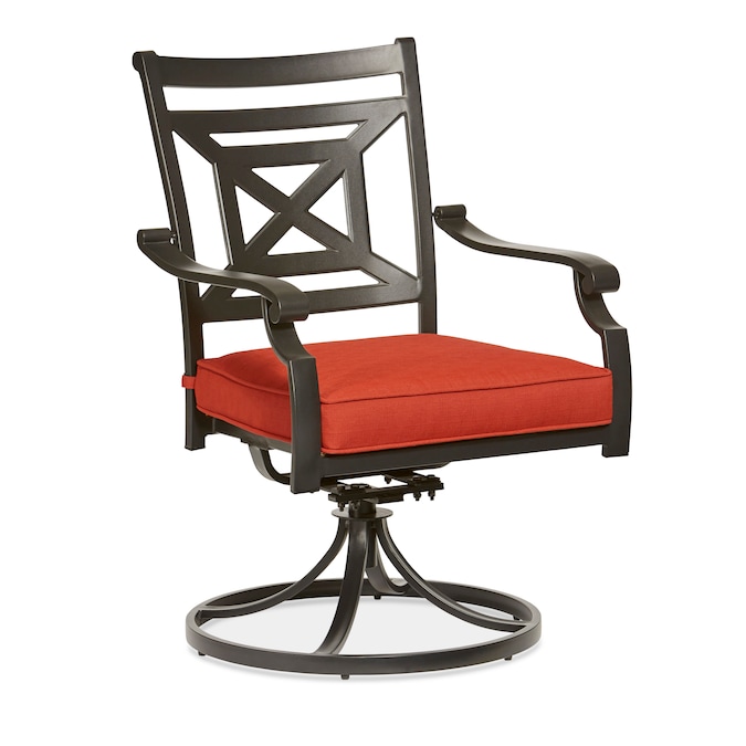 Black Metal Frame Swivel Dining Chair S, Red Metal Dining Chairs