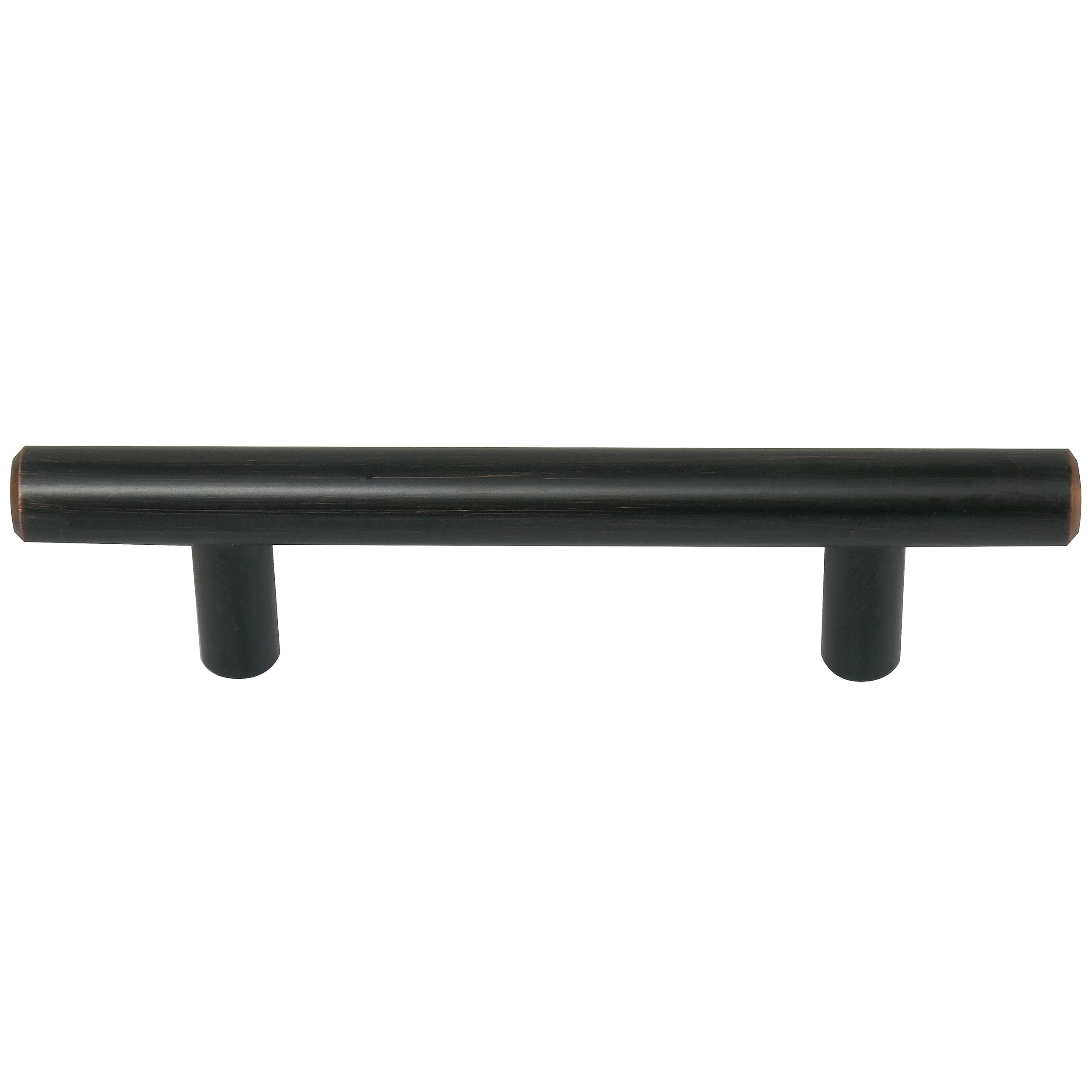 Laurey 87266-10 Melrose 4-in , 102mm Center to Center Oil Rubbed Bronze Cylindrical Bar 10 -Pack