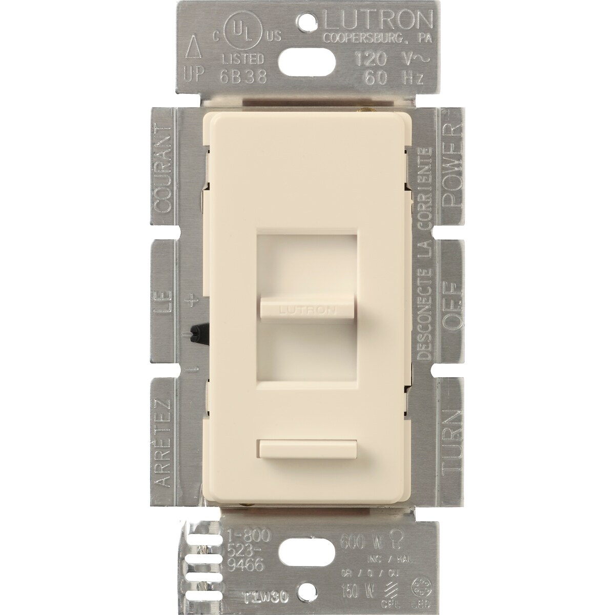 Lutron Lumea 3 Way Led Light Almond In The Light Dimmers Department At