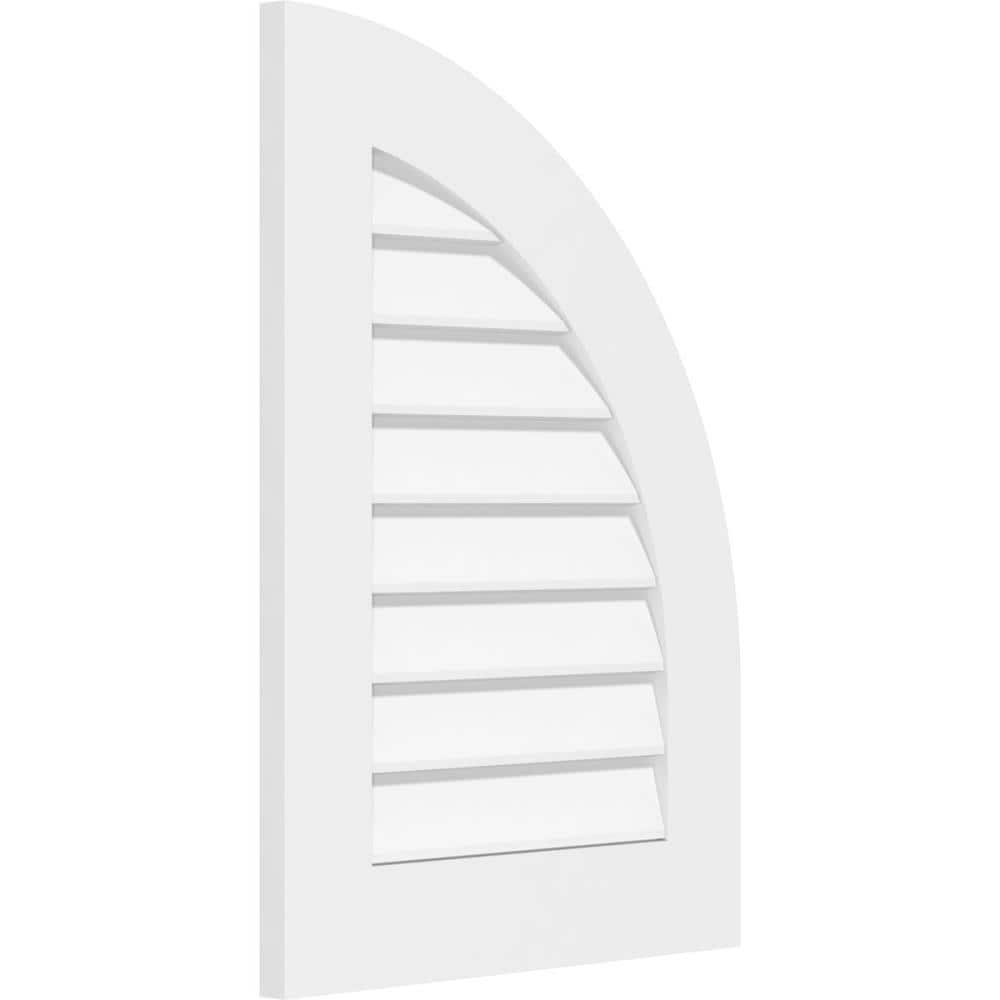 Ekena Millwork GVPQR12X4201SN Gable-Vents - View #2