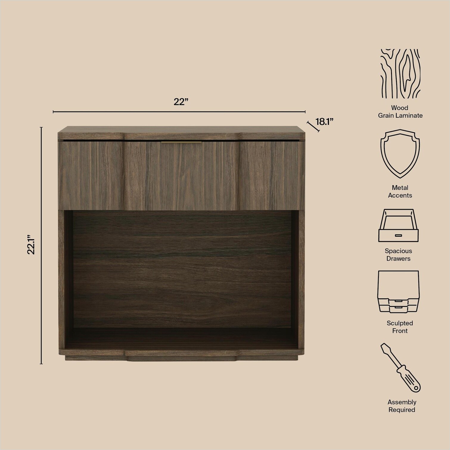 SunJet 11Y9853LCH1G nightstands - View #7